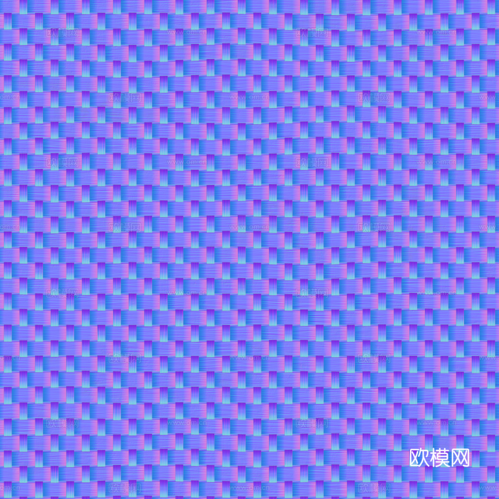 藤编竹编编织品 PBR材质贴图 1k