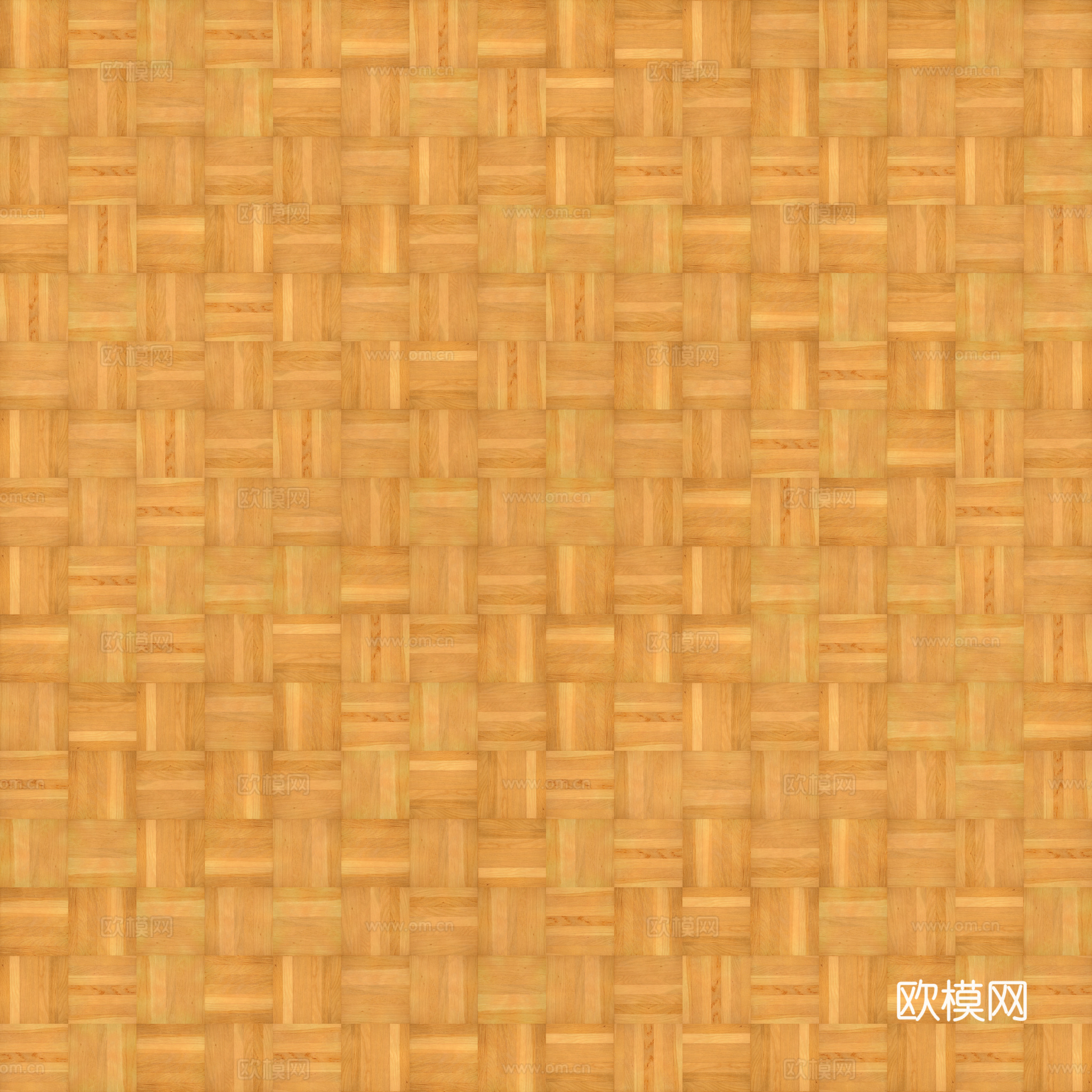 无缝木地板田字铺 PBR贴图 2k