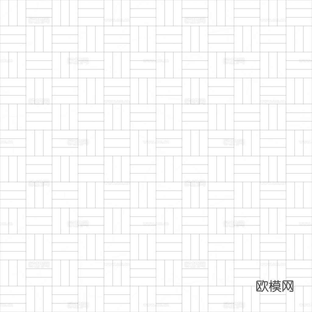 无缝木地板田字铺 PBR贴图 1k