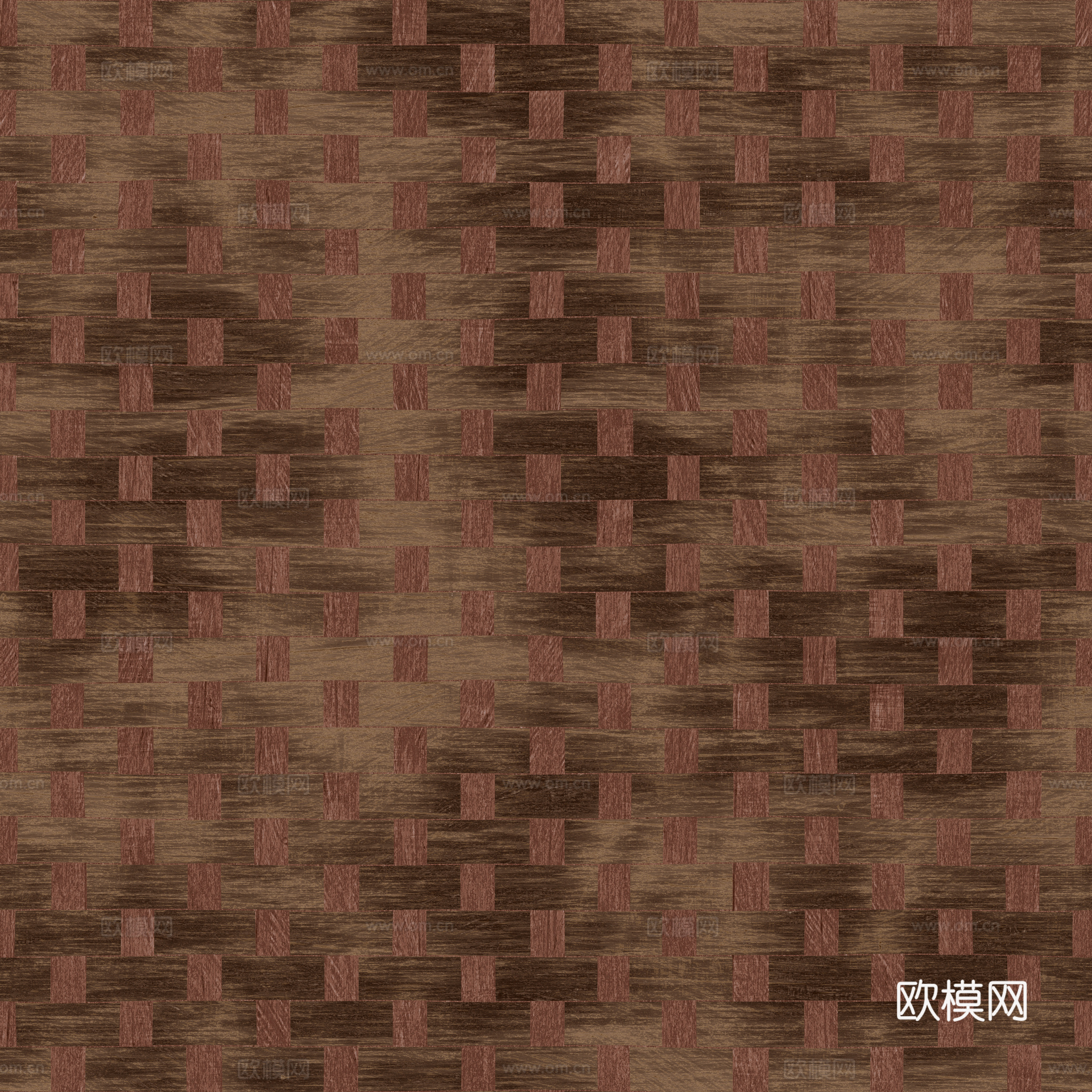 藤编竹编编织品 PBR材质贴图 2k