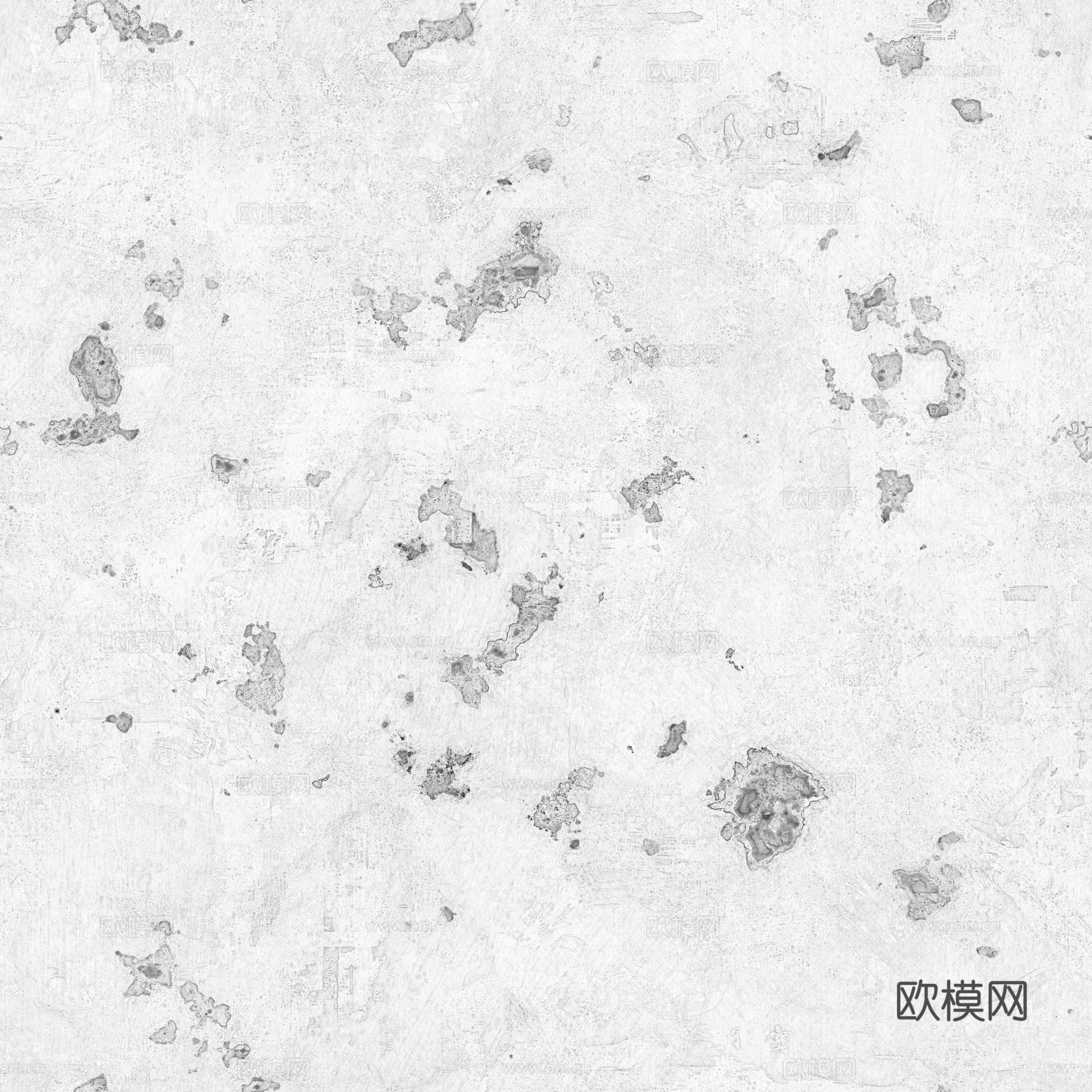 破旧水泥墙户外墙 PBR贴图 2k