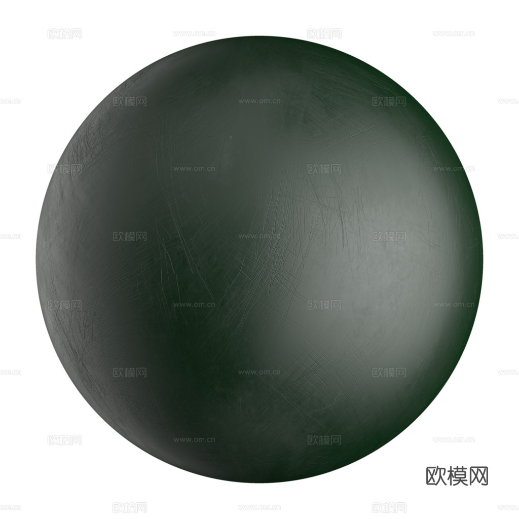 墨绿色墙漆艺术漆肌理漆 PBR贴图 1k
