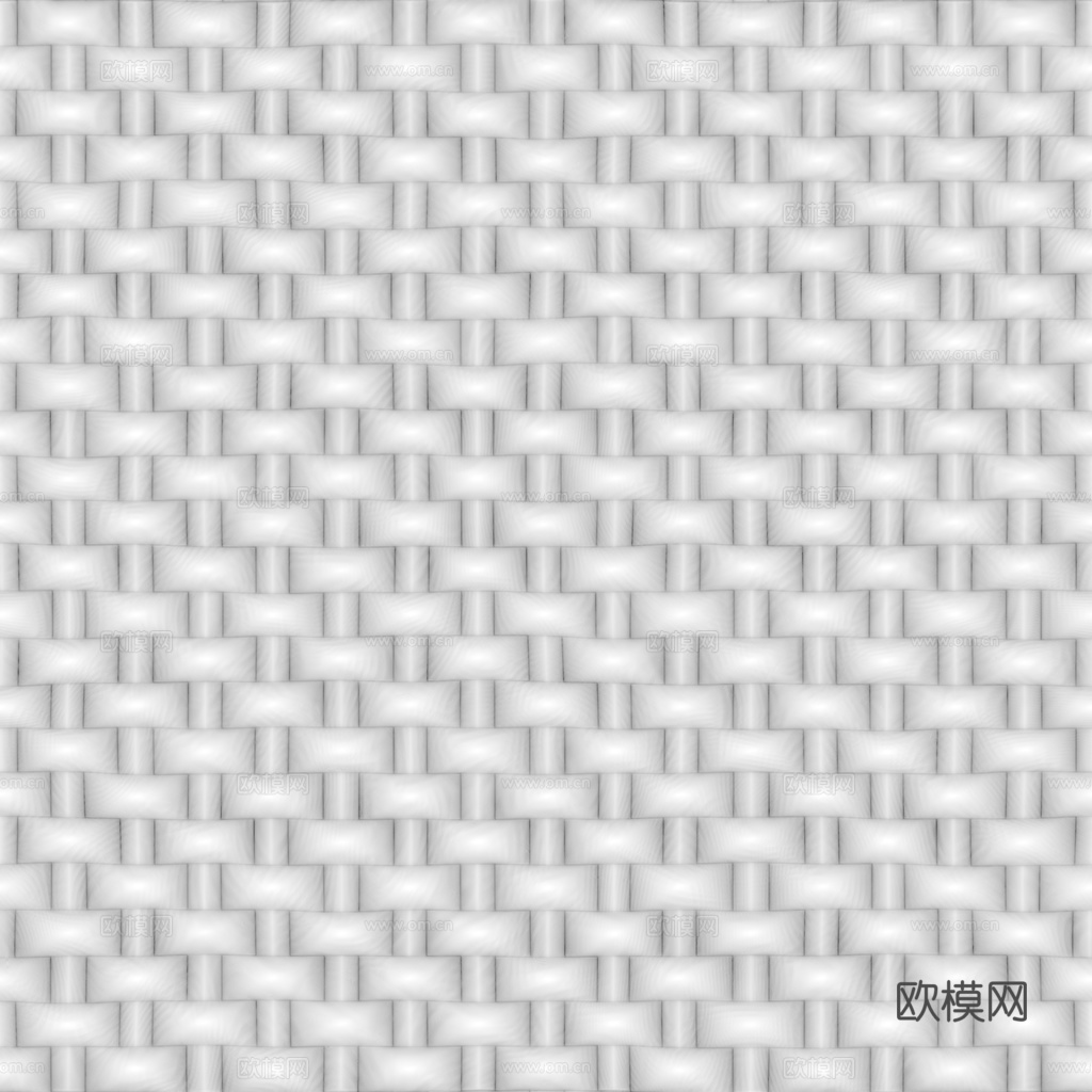 藤编竹编编织品 PBR材质贴图 1k