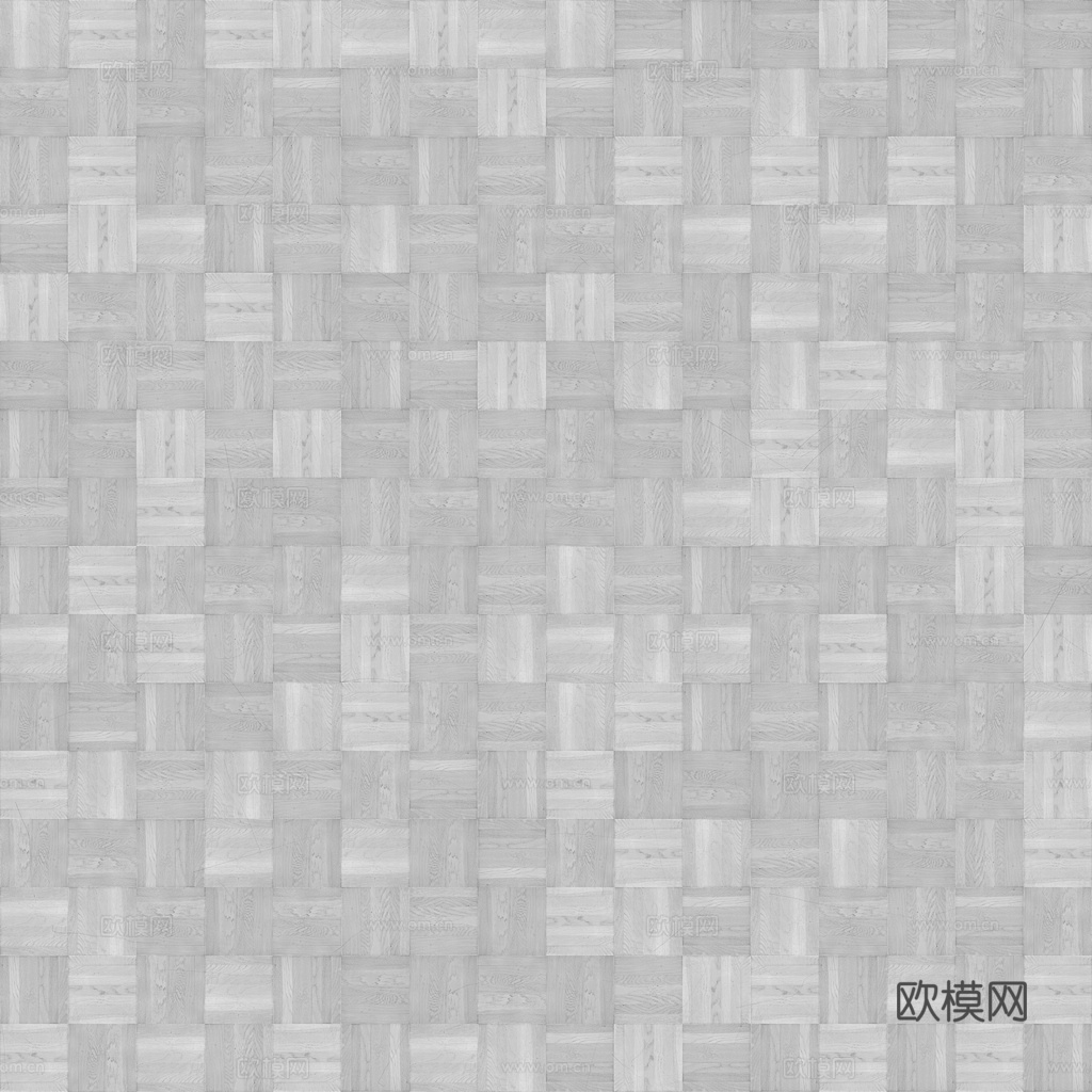 无缝木地板田字铺 PBR贴图 1k