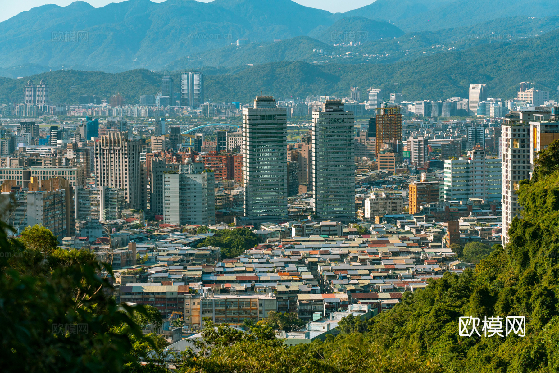 白天城市外景下载