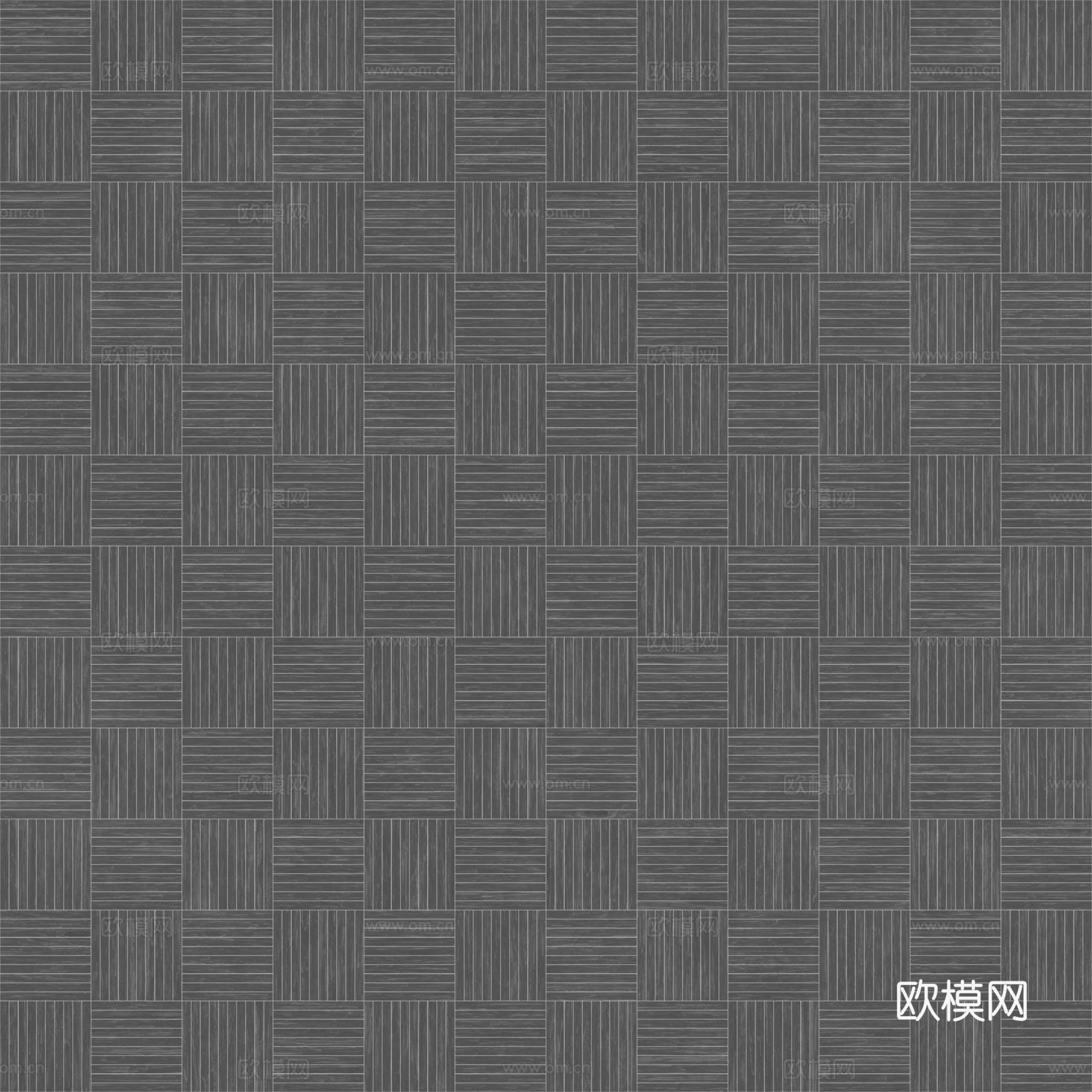无缝木地板田字铺 PBR贴图 2k