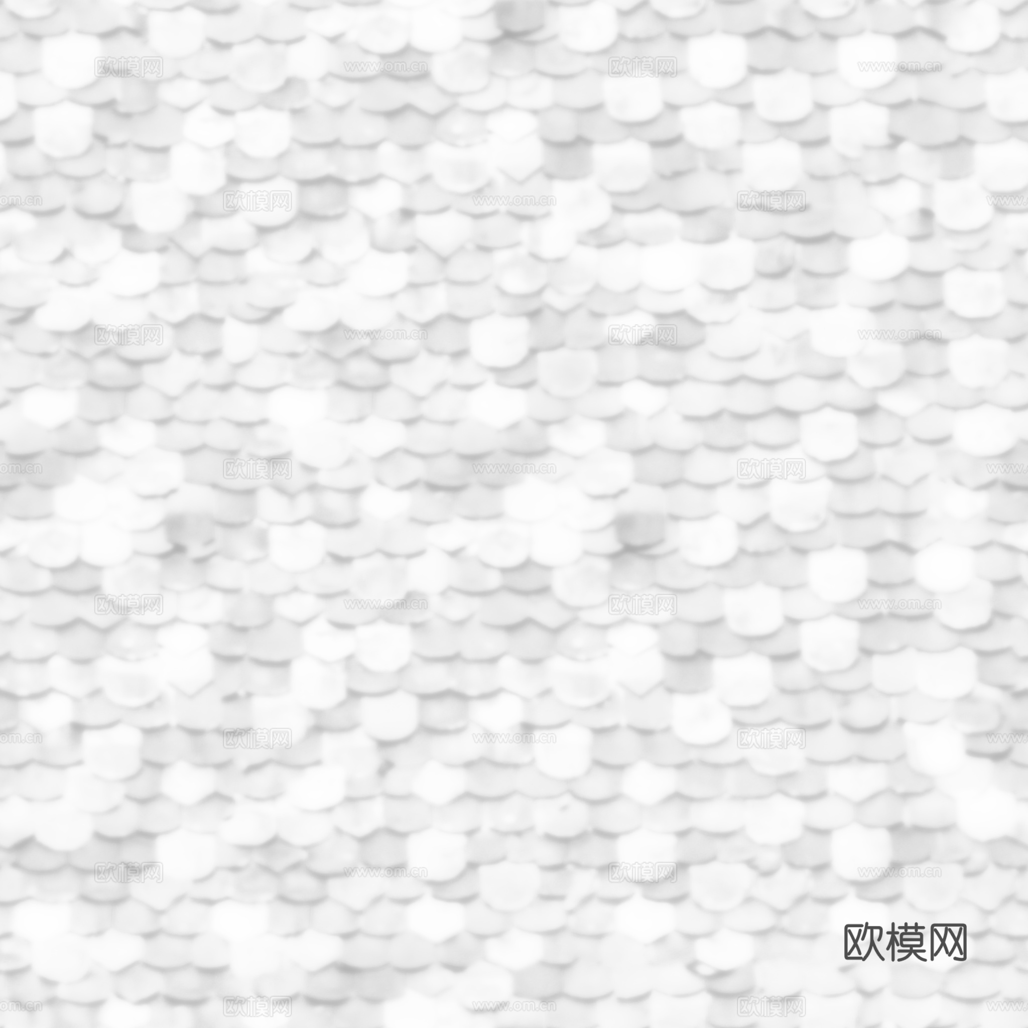 屋顶瓦片沥青瓦 PBR材质贴图 2k