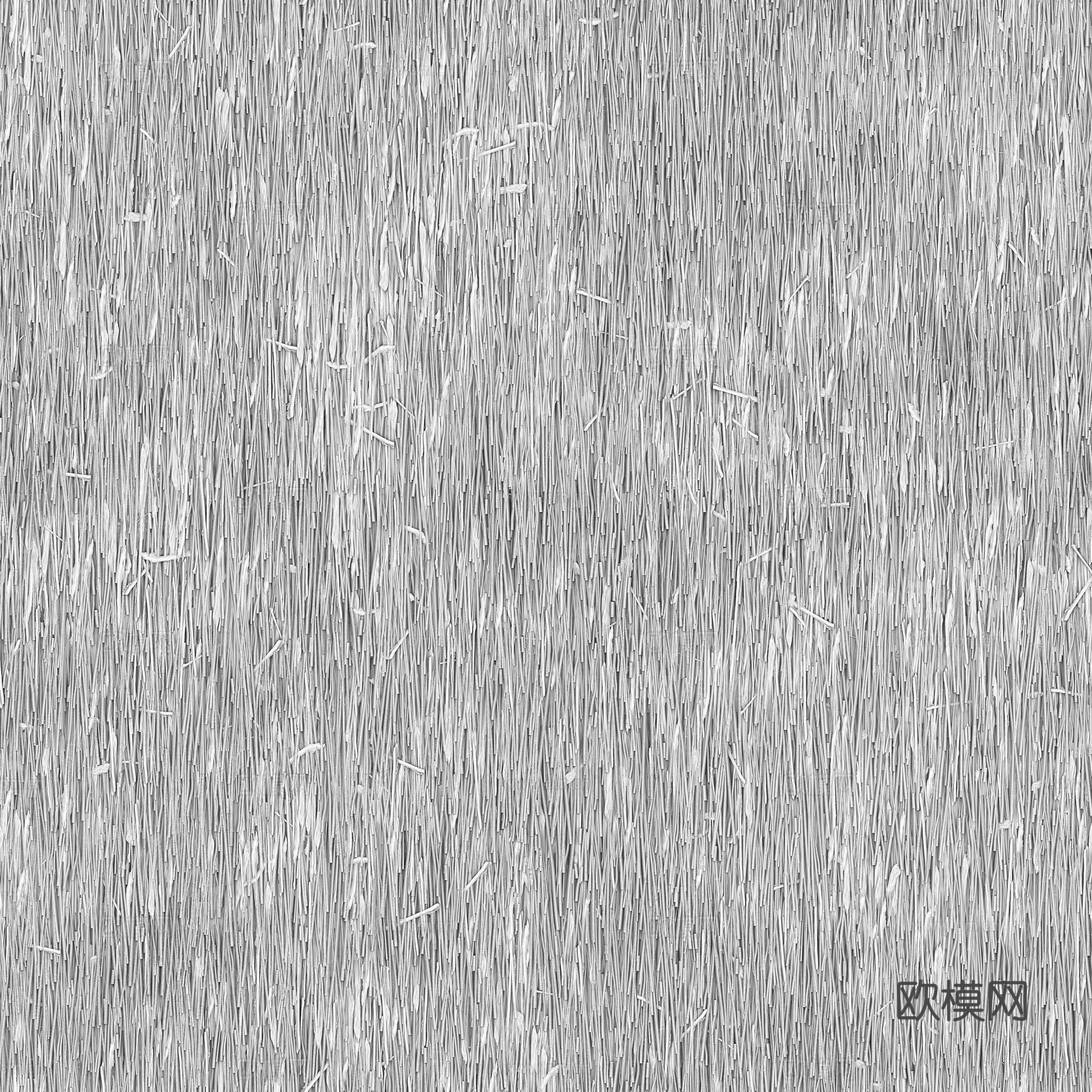 茅草屋顶 PBR材质贴图 2k