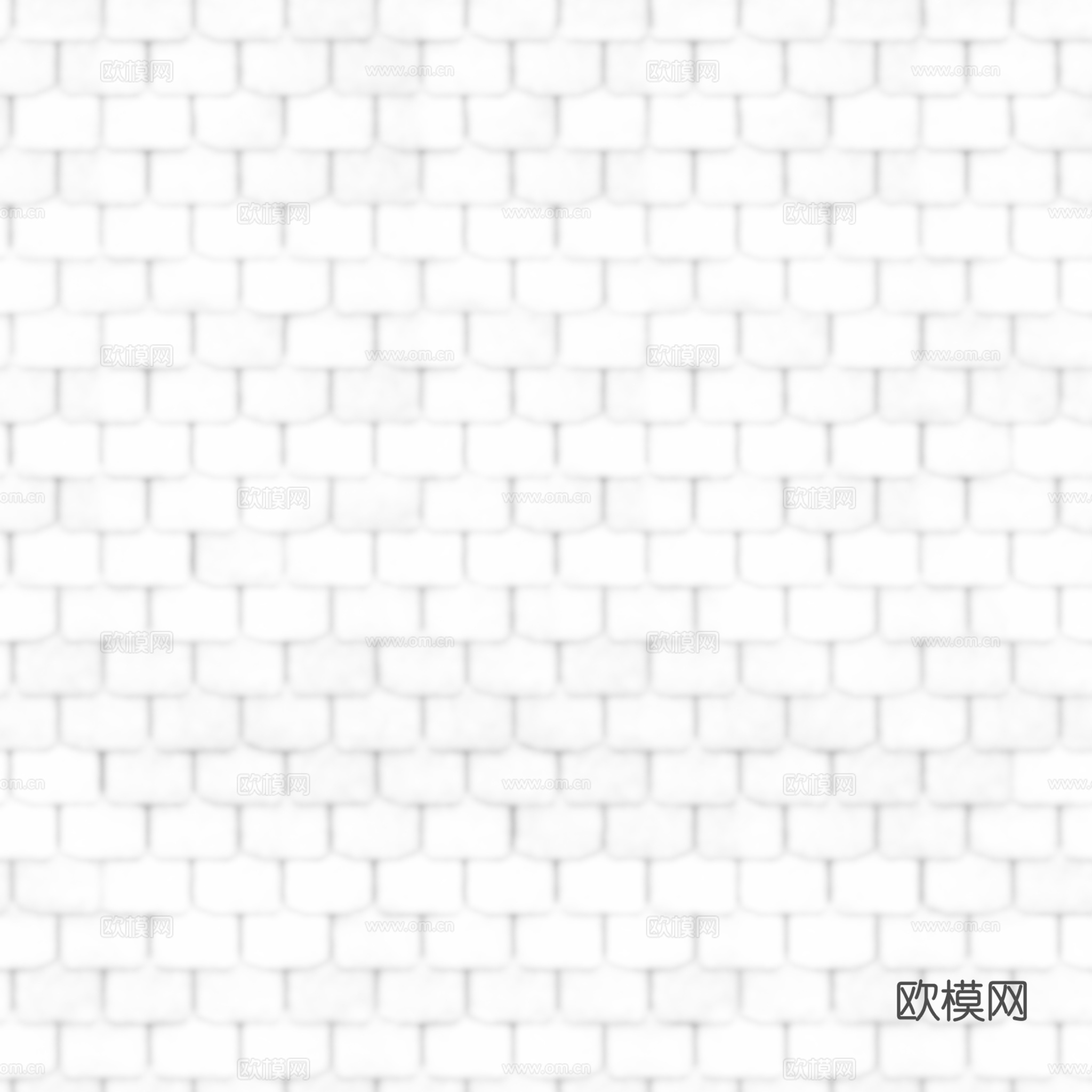 屋顶瓦片沥青瓦 PBR材质贴图 2k