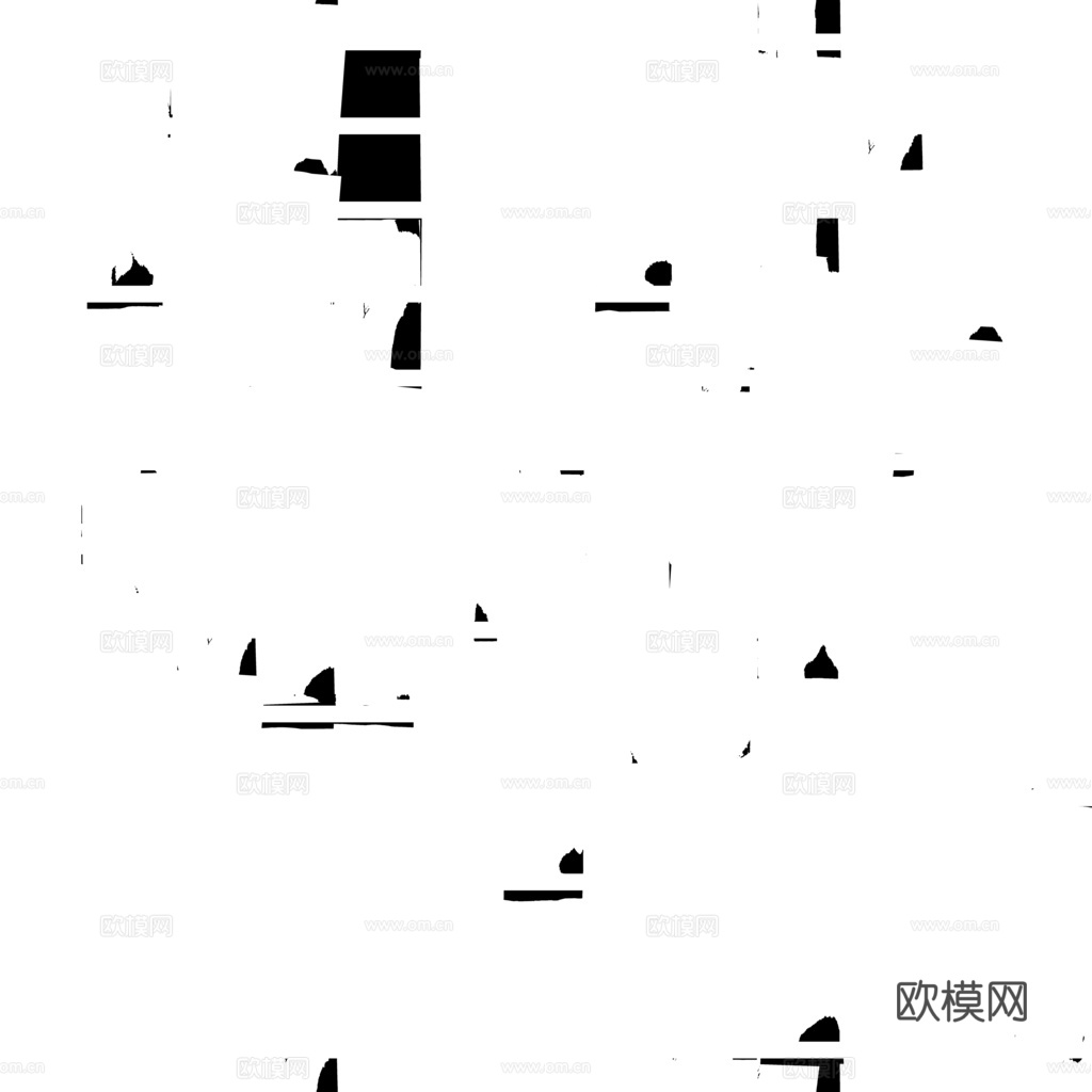 屋顶瓦片破旧陶土瓦西班牙瓦 PBR材质贴图 1k