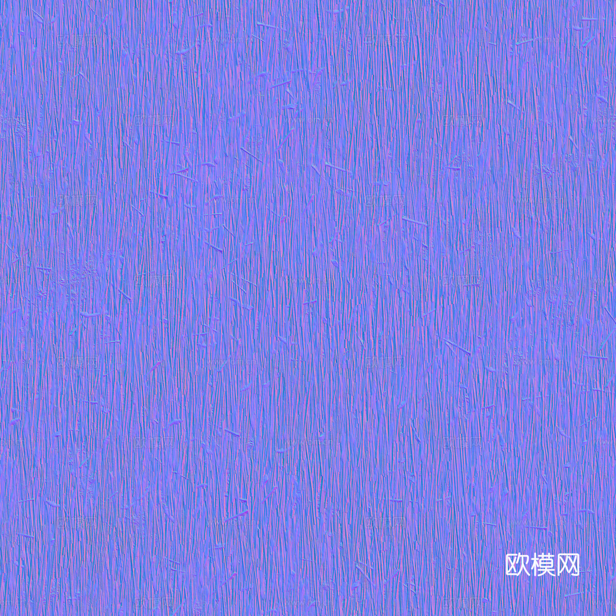 茅草屋顶 PBR材质贴图 2k