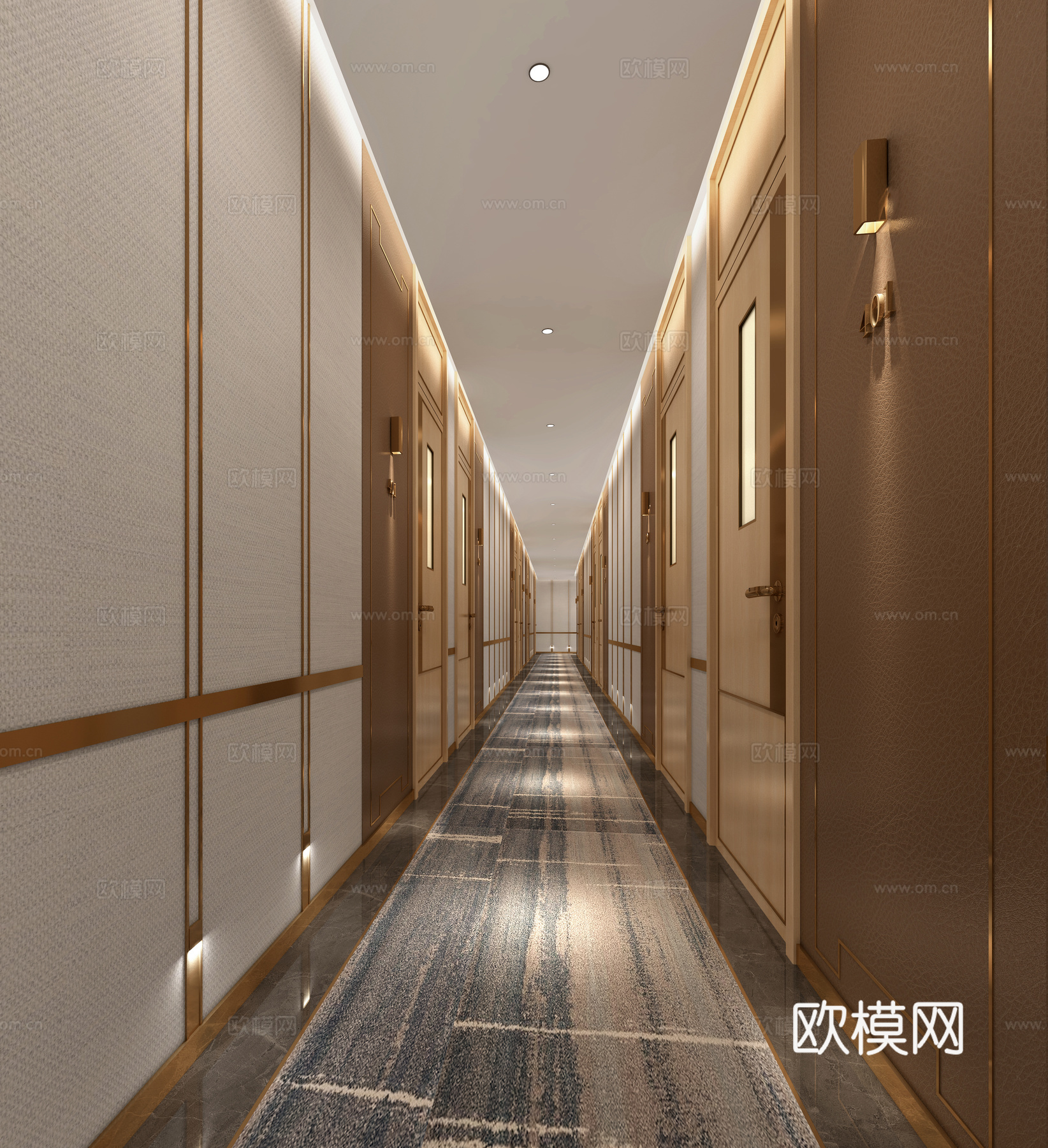 走廊3d模型下载