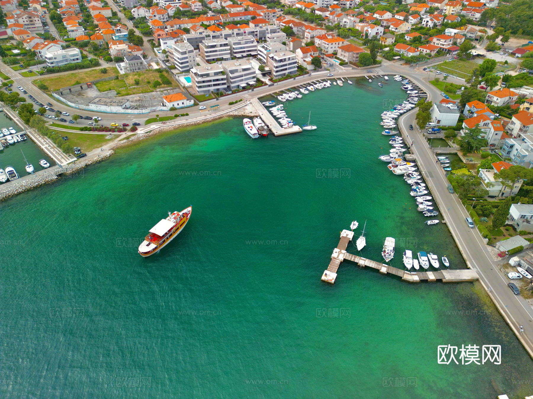 白天城市天空外景下载