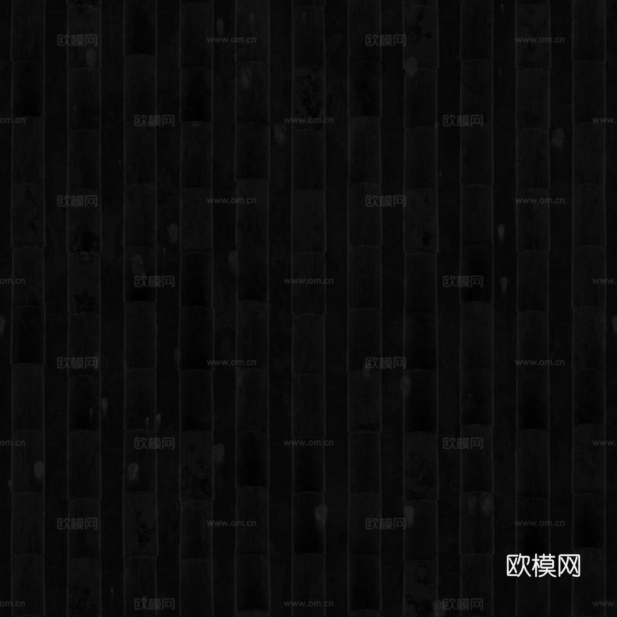 屋顶瓦片老旧陶土瓦西班牙瓦 PBR材质贴图 2k