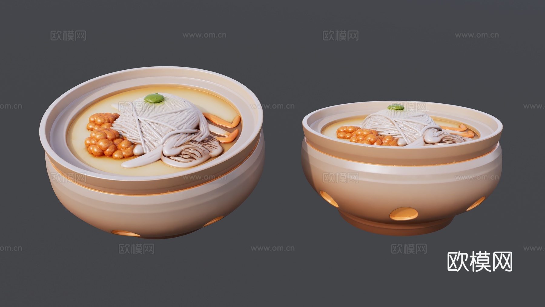 酒精砂锅米线su模型