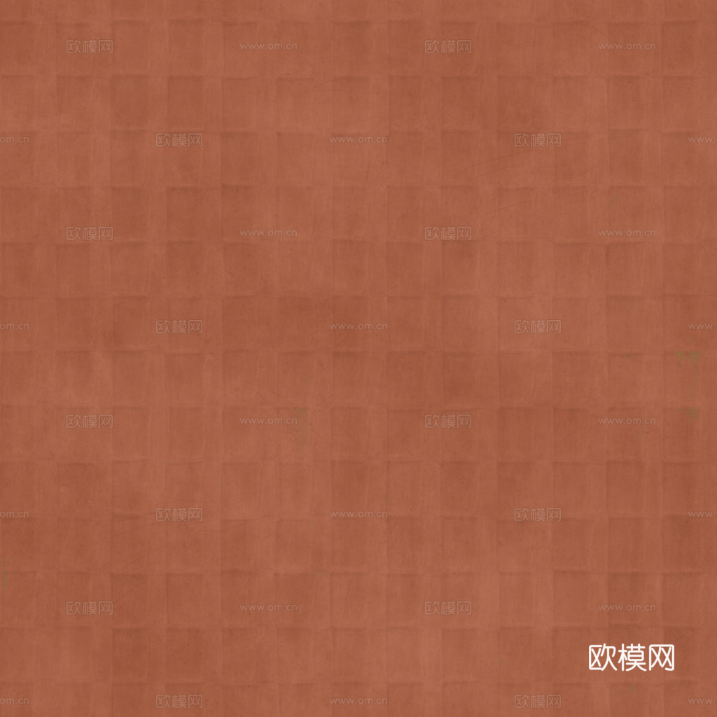 屋顶瓦片陶土瓦西班牙瓦 PBR材质贴图 1k