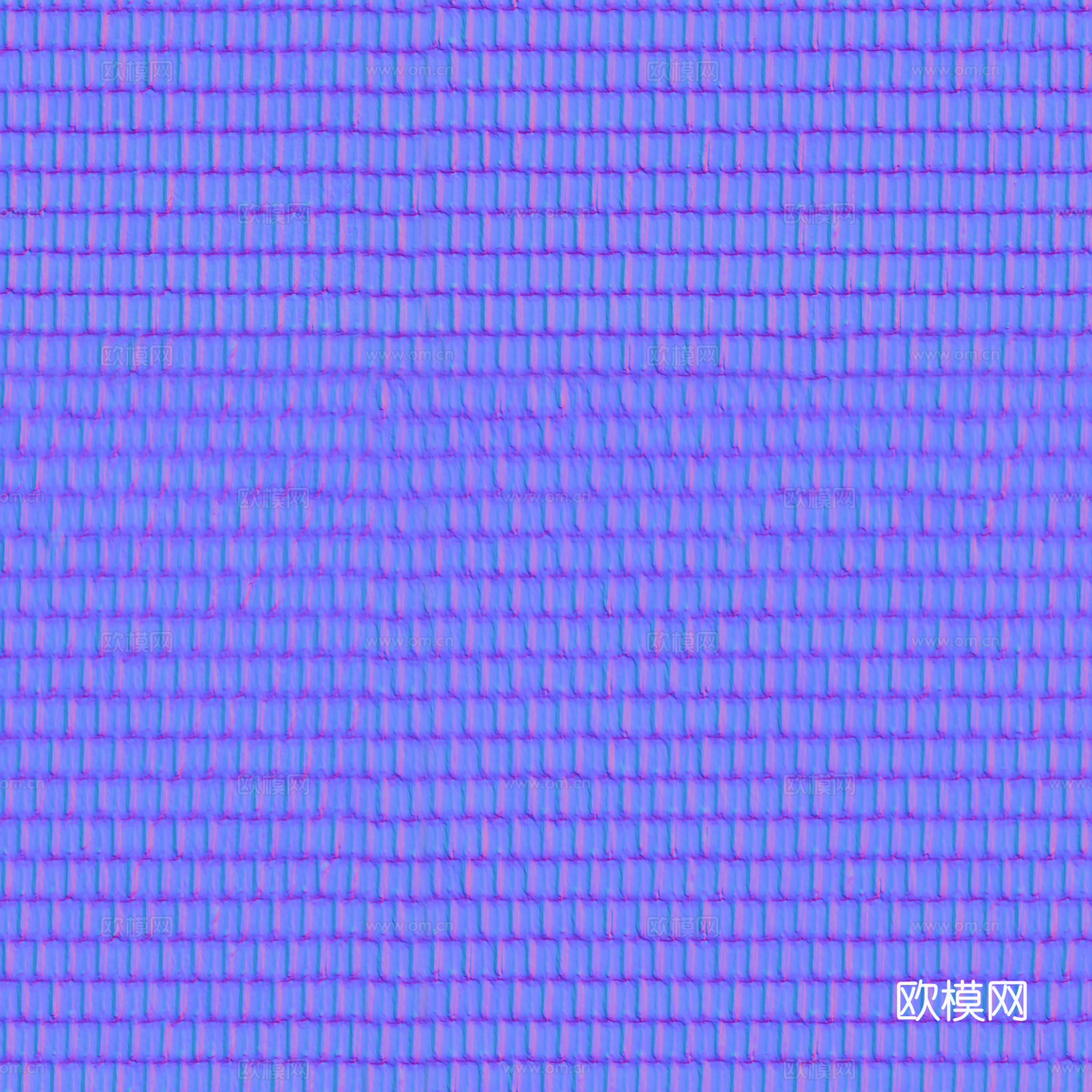 屋顶瓦片陶土瓦西班牙瓦青瓦 PBR材质贴图 2k