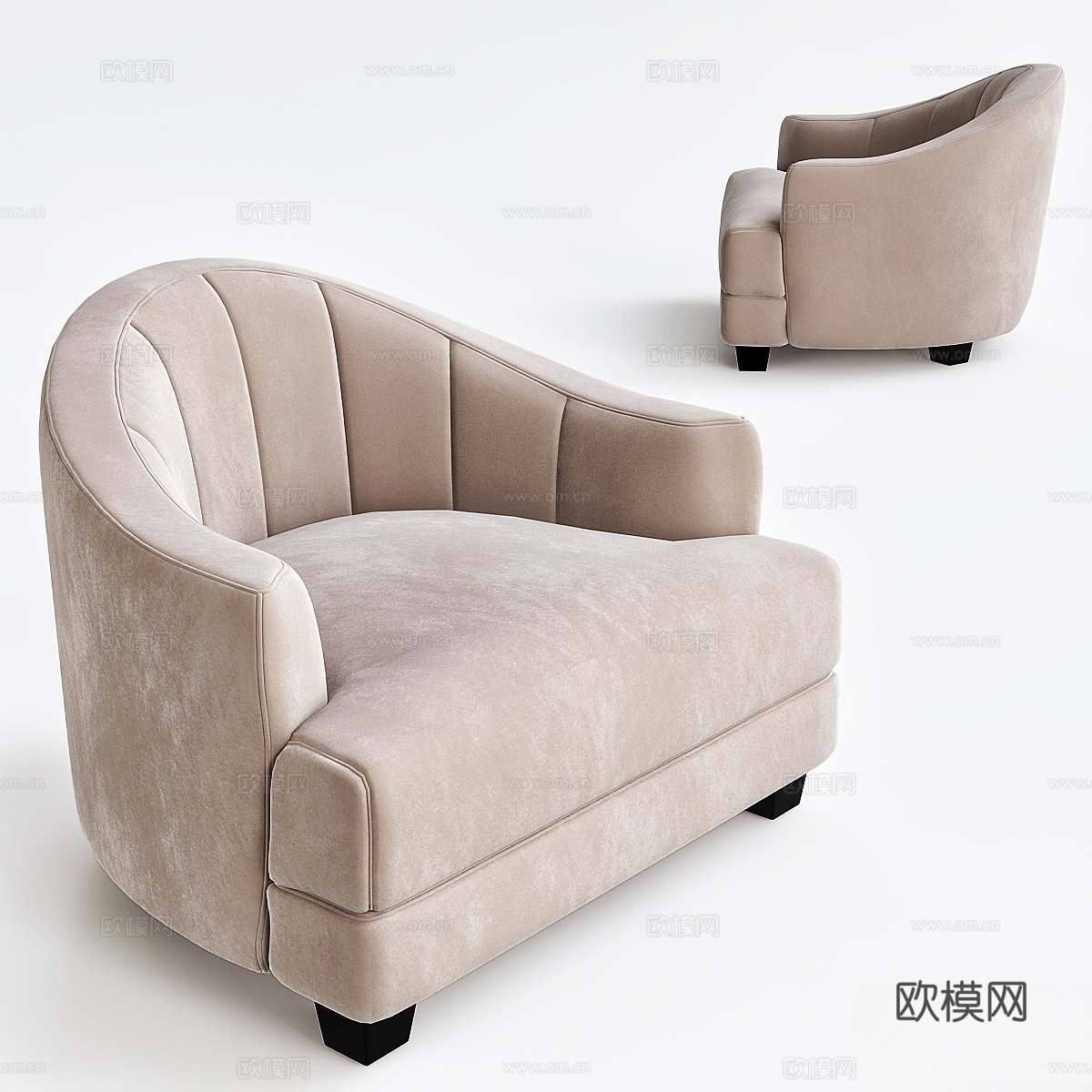 Chair Polaris Eichholtz3d模型