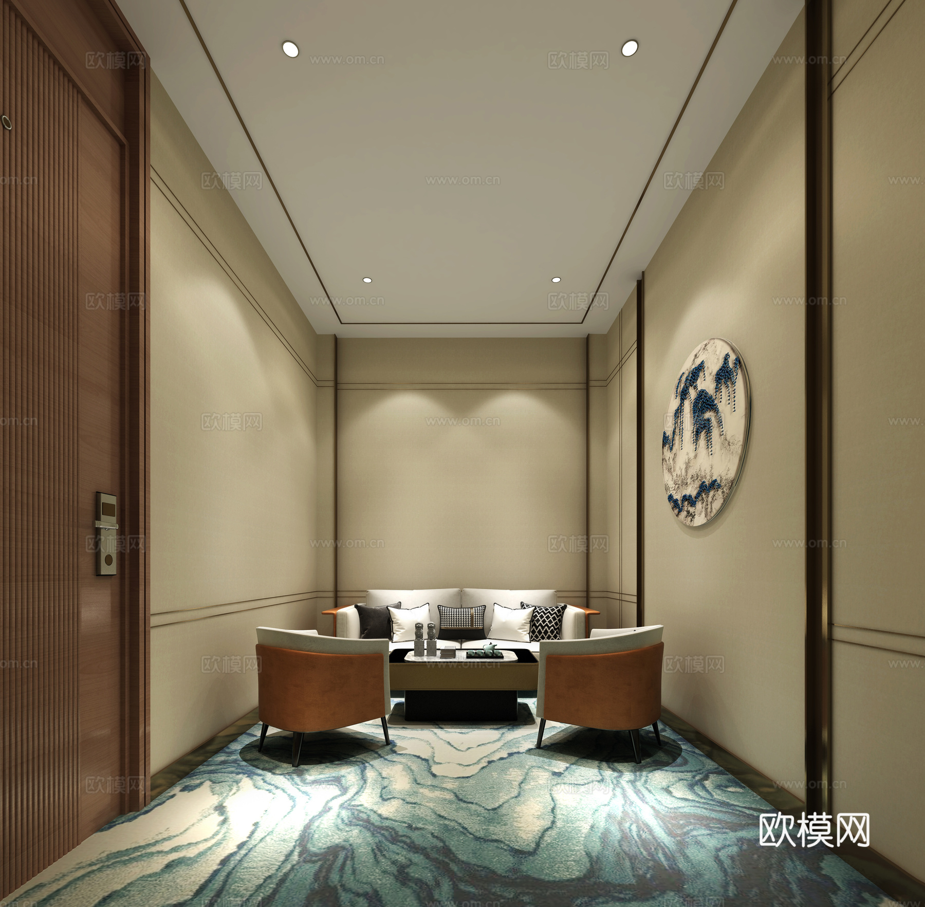 休息室免费3d模型下载