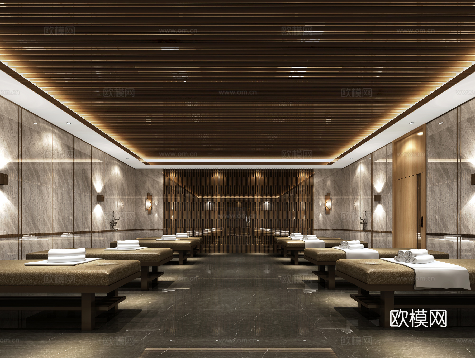 浴区3d模型下载（渲染图2）