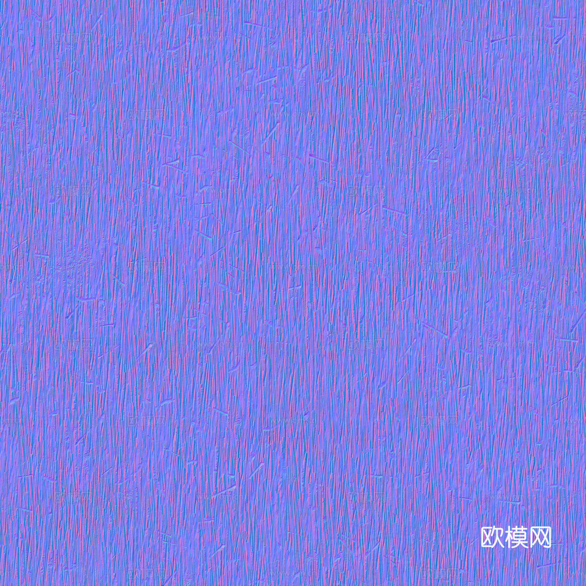 茅草屋顶 PBR材质贴图 2k