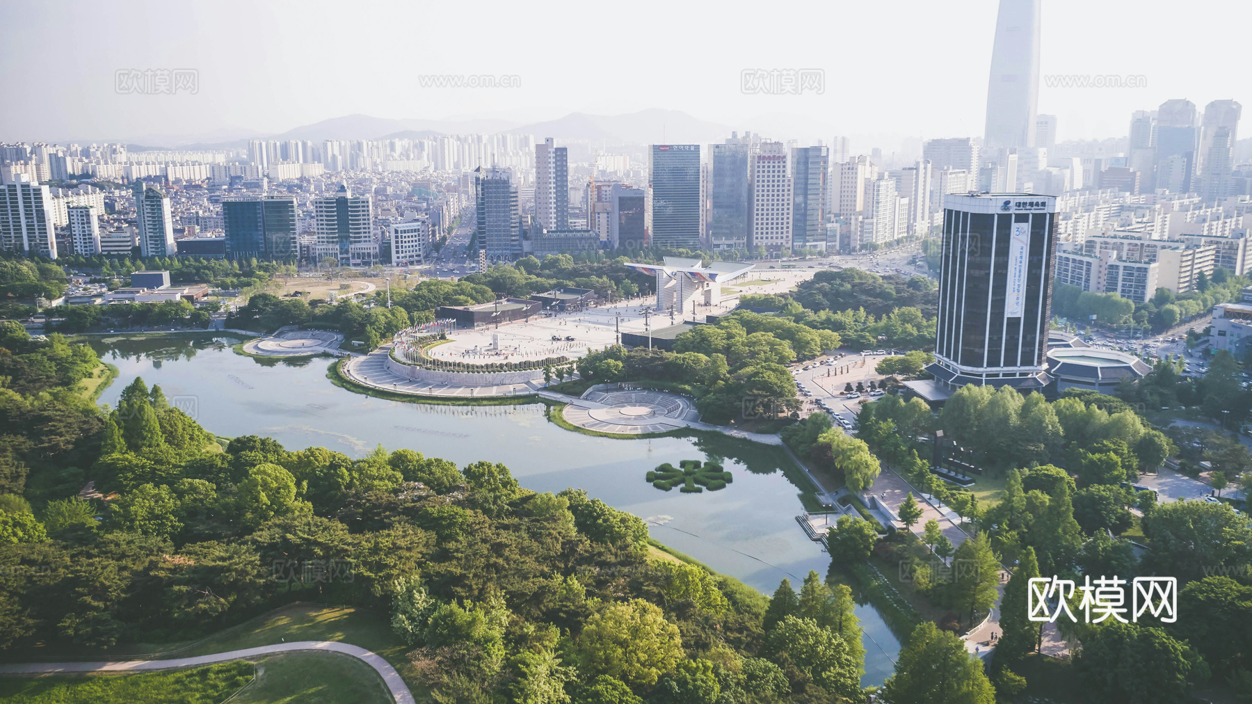 城市天空外景