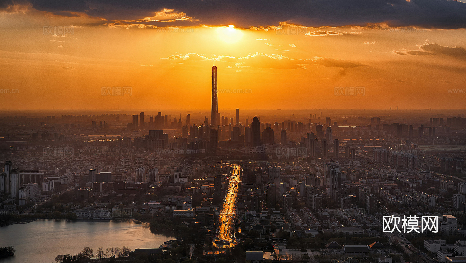 城市外景