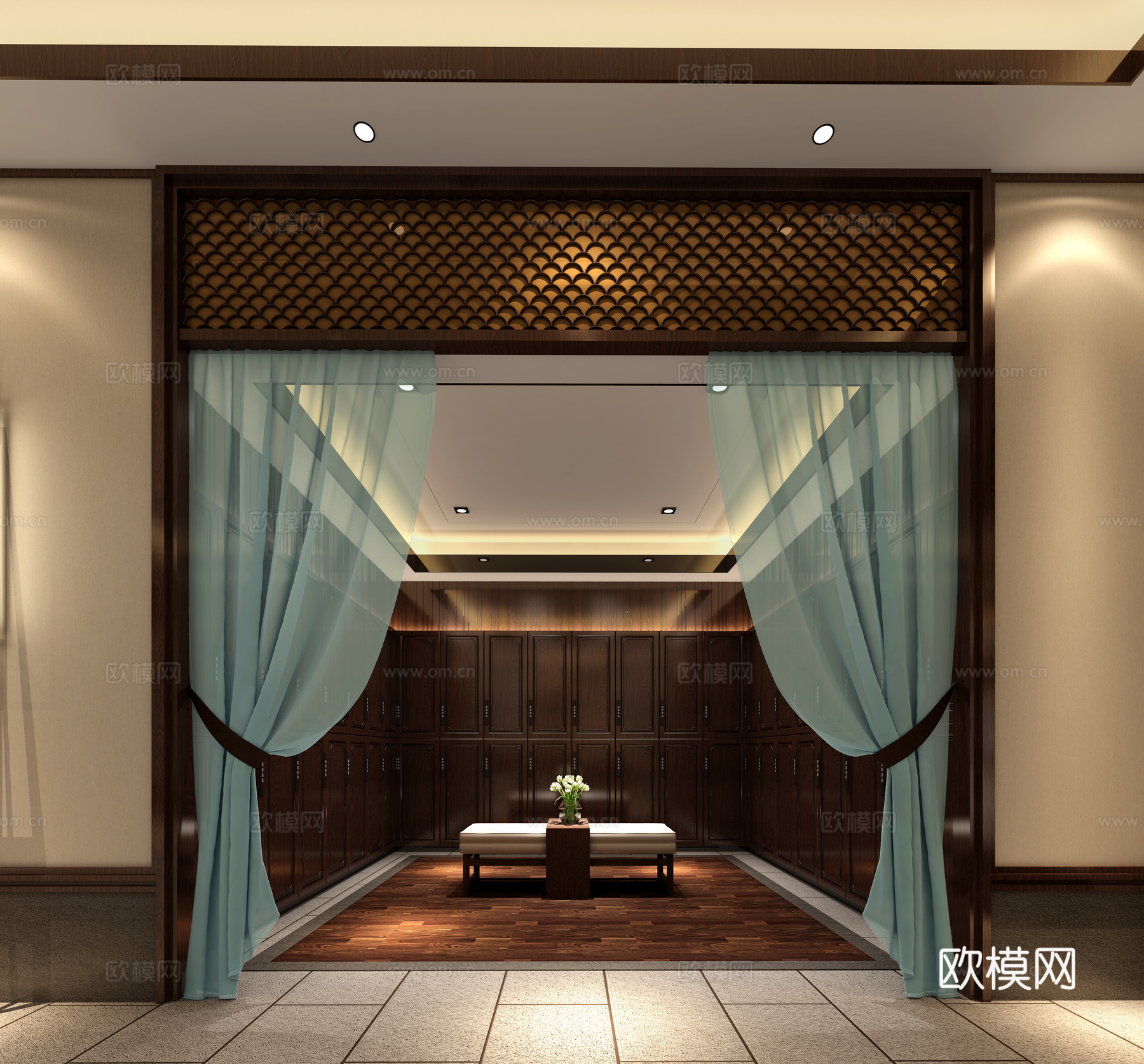 更衣室免费3d模型