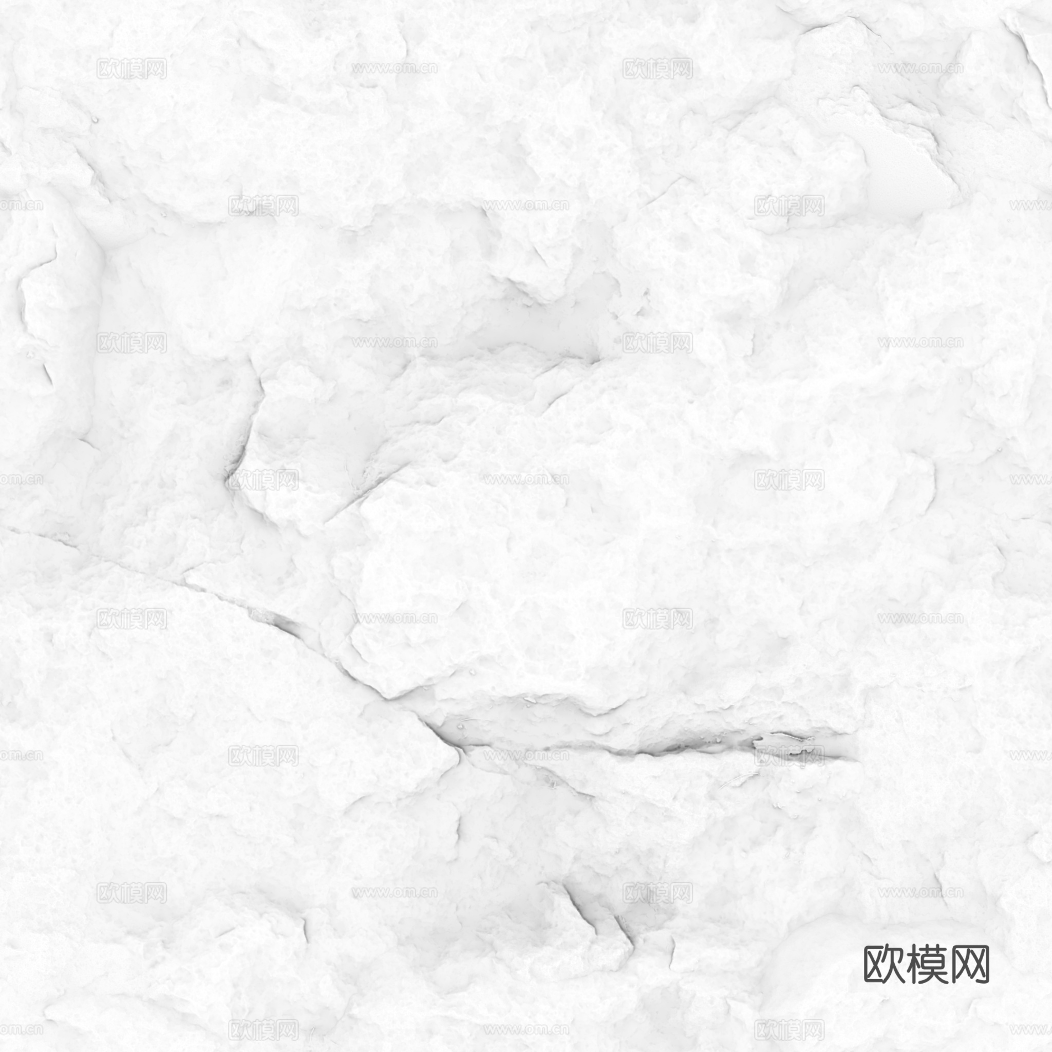 石头岩石pu石 PBR材质贴图 2k