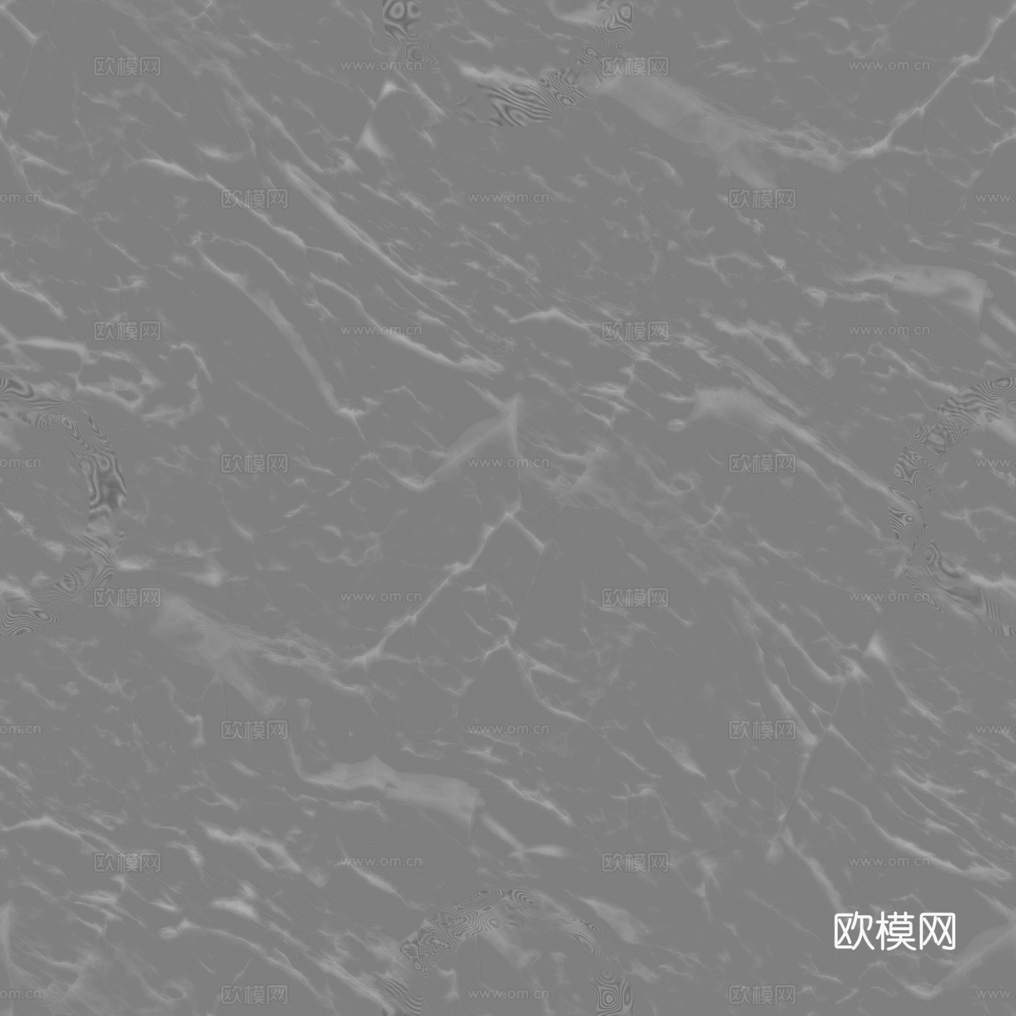 石头岩石pu石 PBR材质贴图 2k