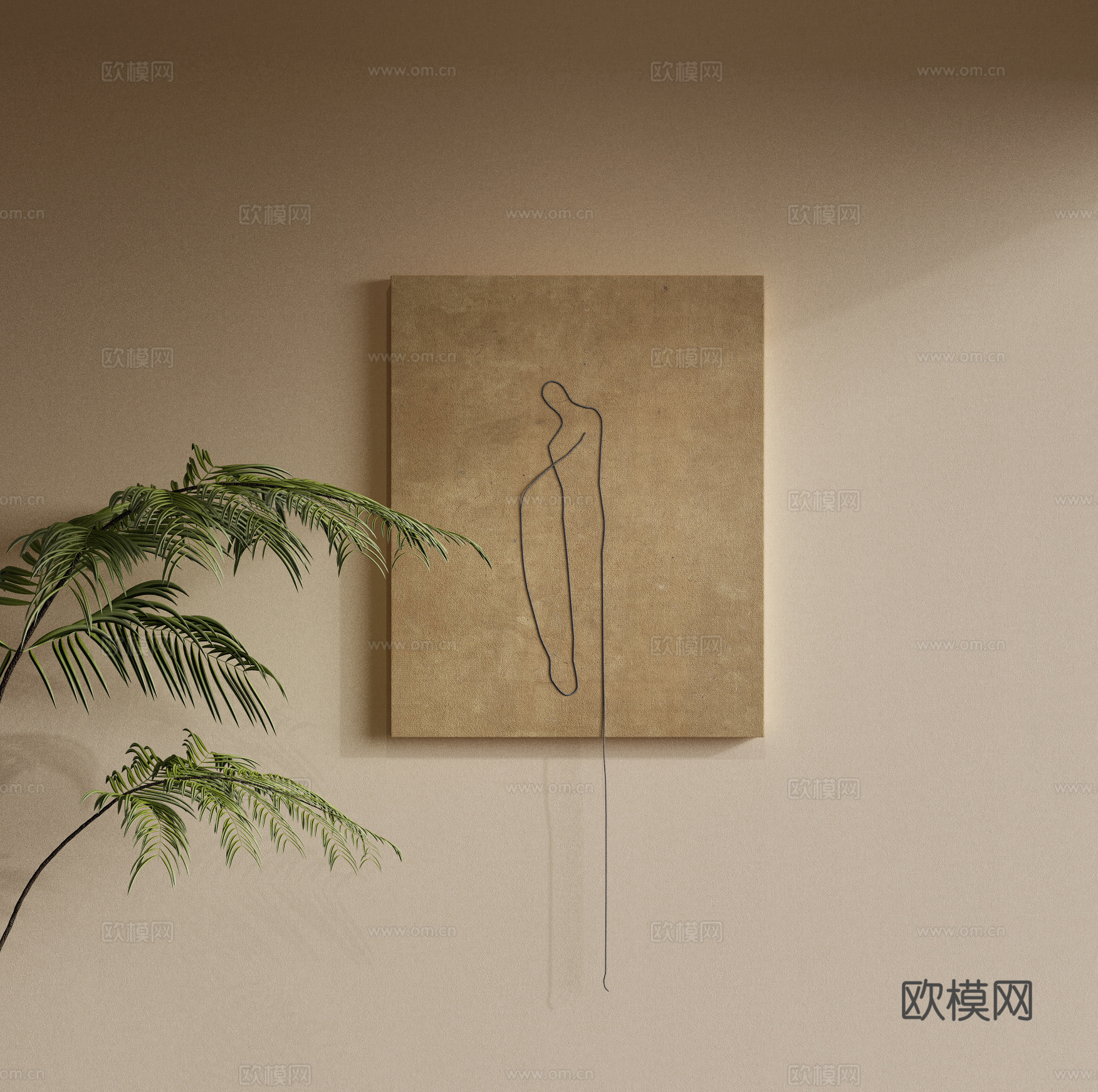 新中式挂画 禅意挂画 创意挂画 书房挂画 客厅挂画 艺术挂画su模型