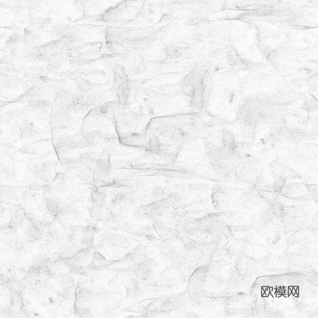 石头岩石pu石 PBR材质贴图 1k