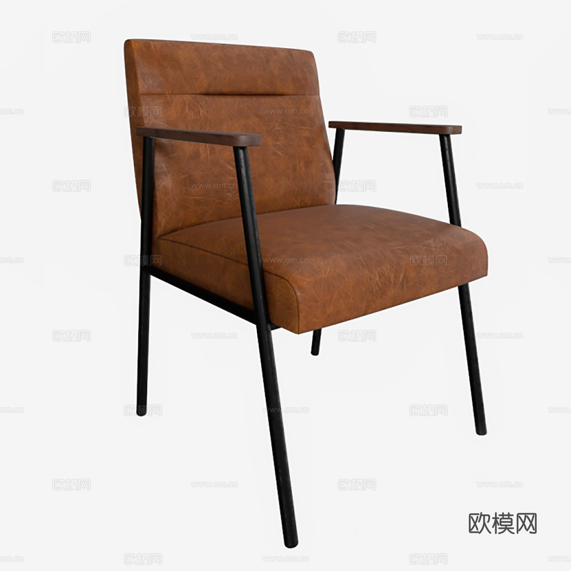 现代休闲椅  单椅 餐椅 布椅su模型
