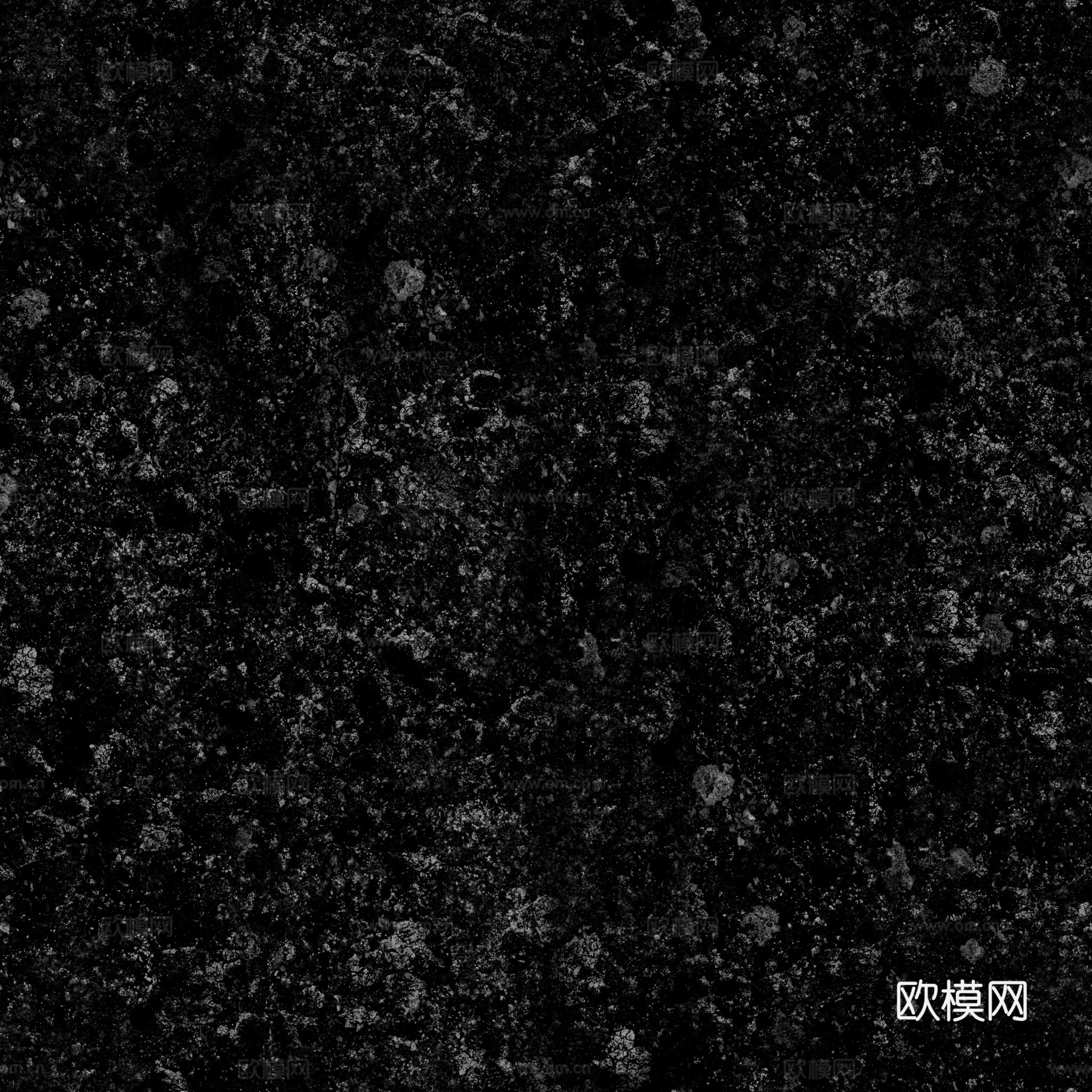 石头岩石pu石 PBR材质贴图 2k