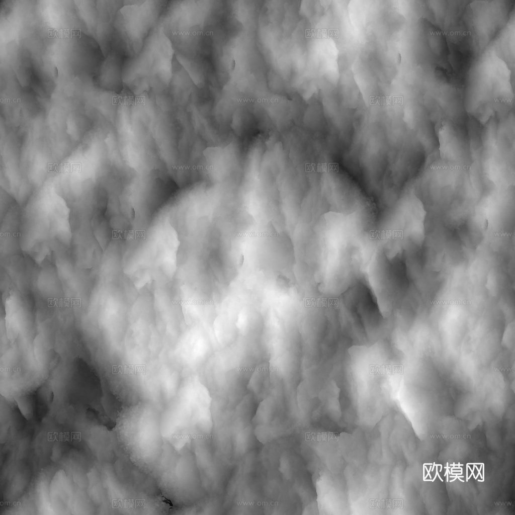 石头岩石pu石 PBR材质贴图 1k下载（渲染图4）