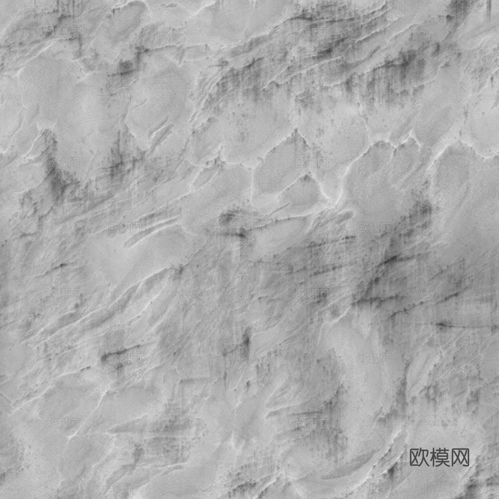 石头岩石pu石 PBR材质贴图 2k下载（渲染图5）