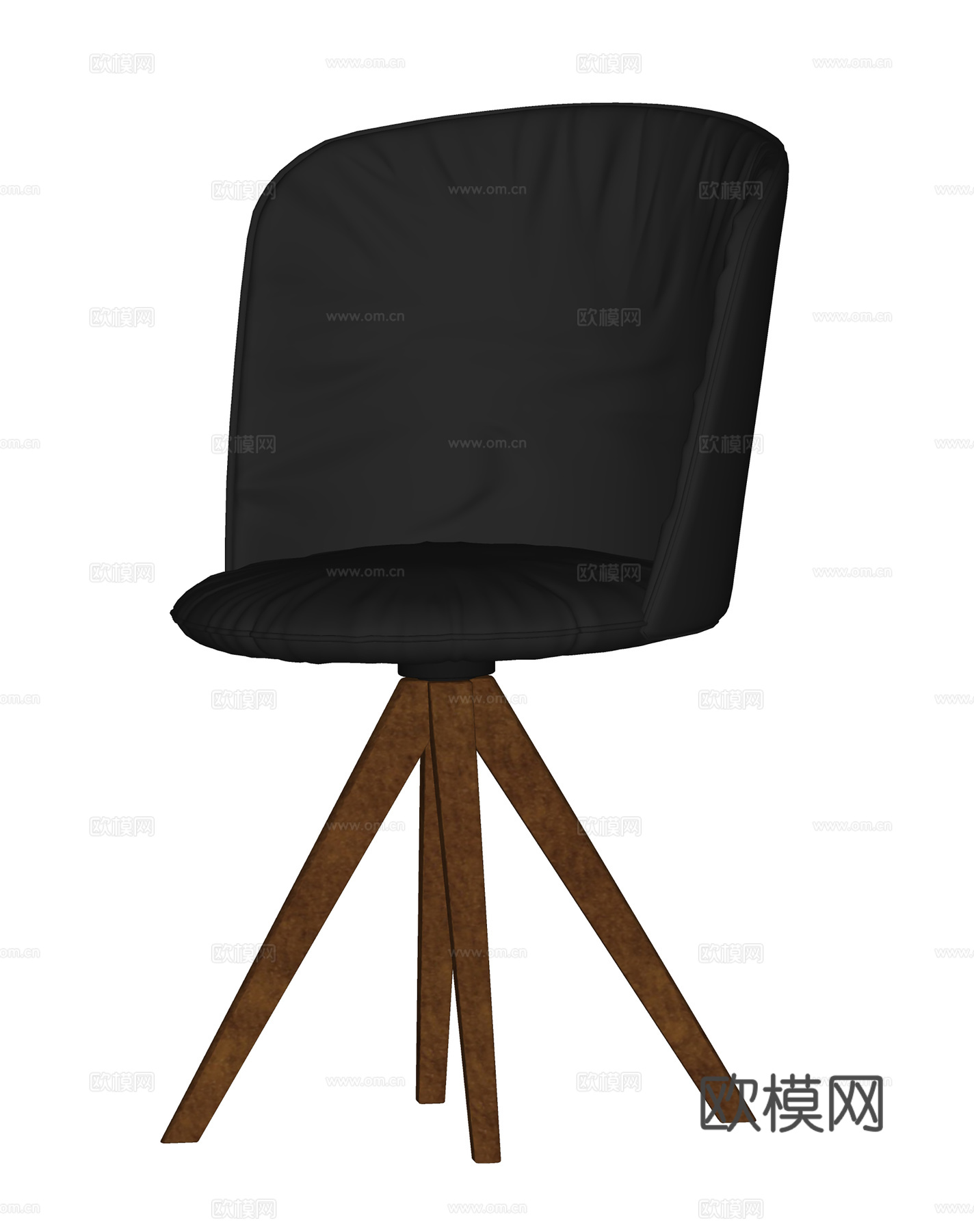 现代休闲椅 办公椅  皮椅 餐椅su模型