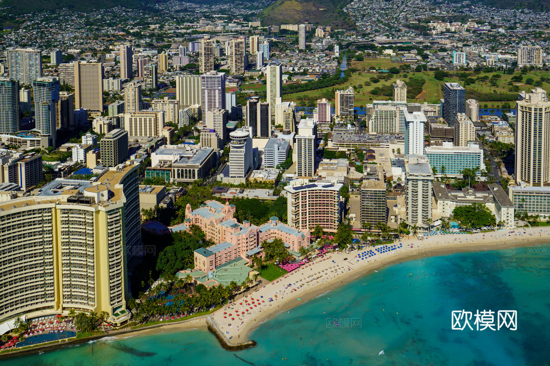 白天城市外景下载