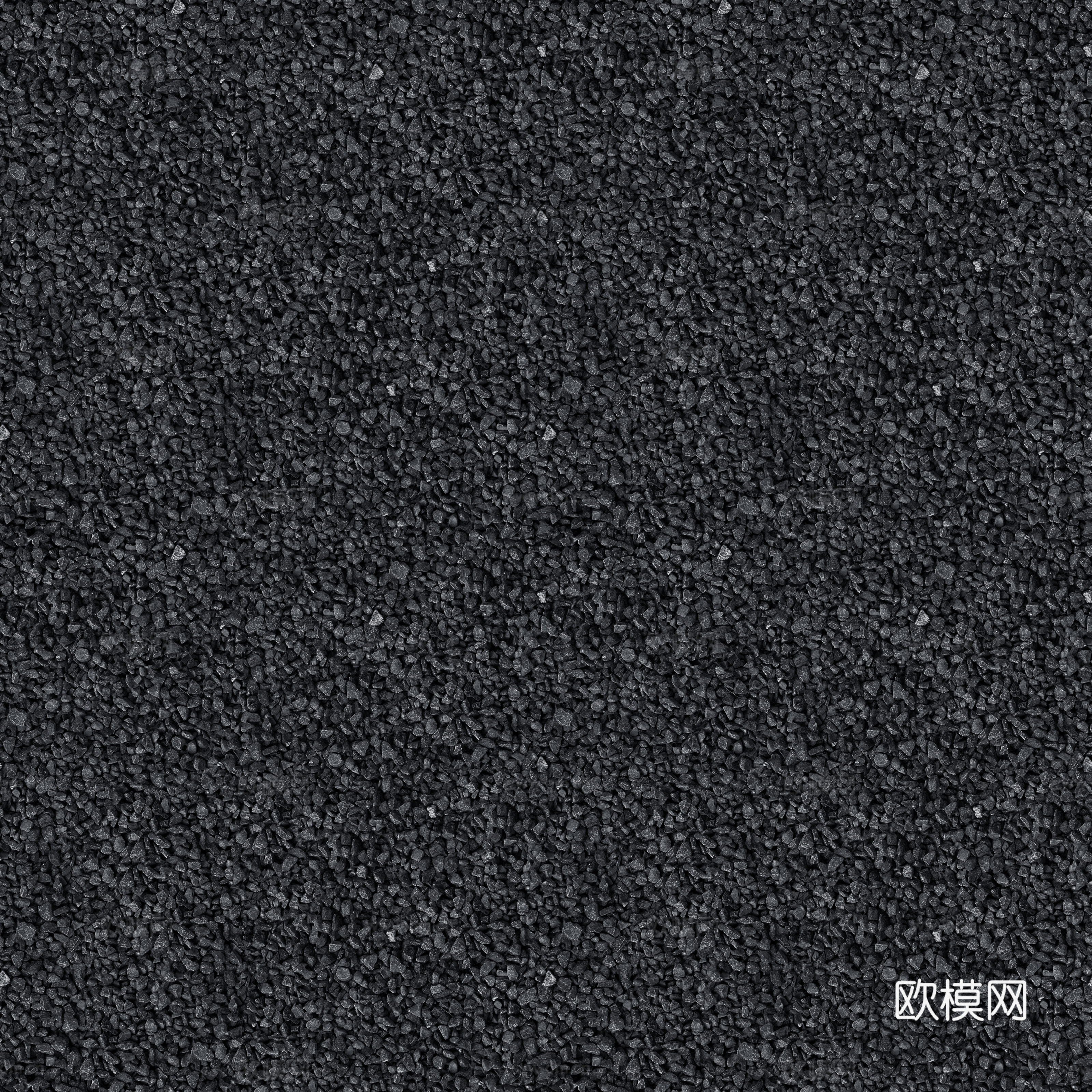 无缝黑色碎石子鹅卵石砂石