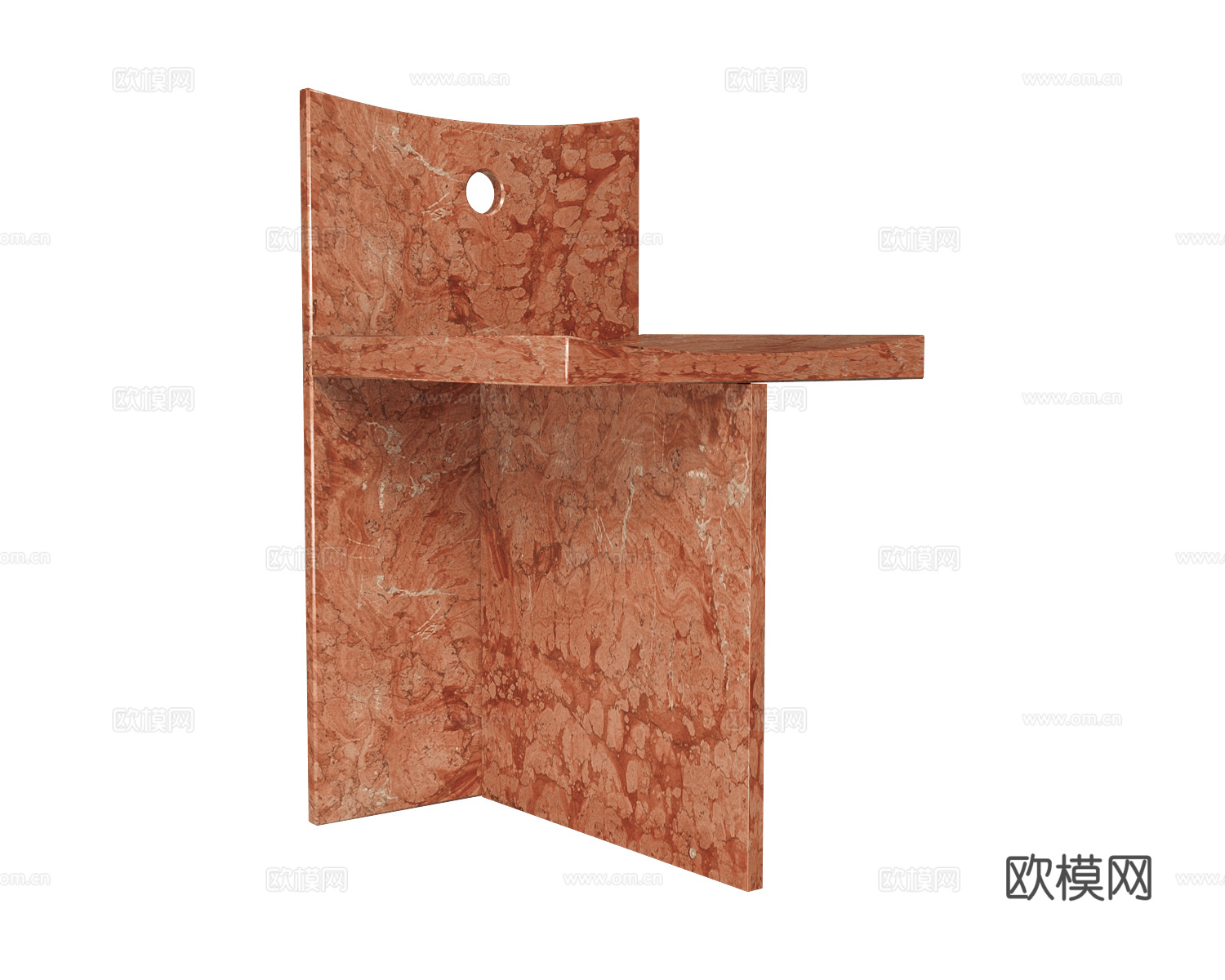 Pistore Marmi 中古风餐椅3d模型下载