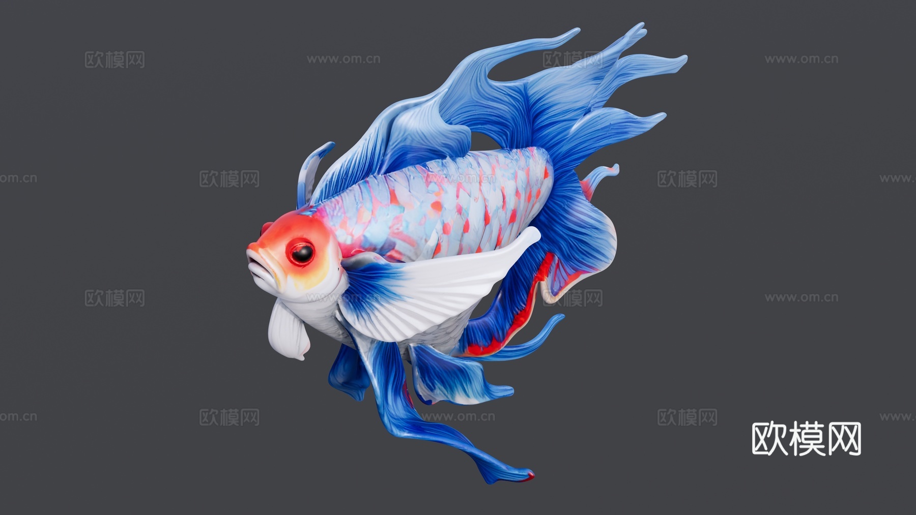 山海经神兽文鳐su模型
