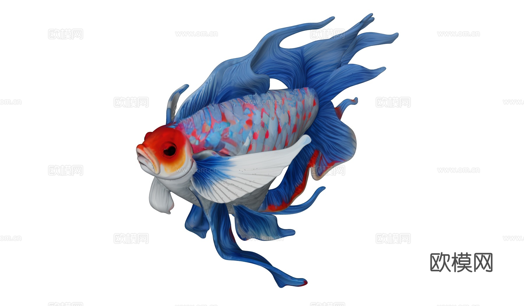 山海经神兽文鳐su模型