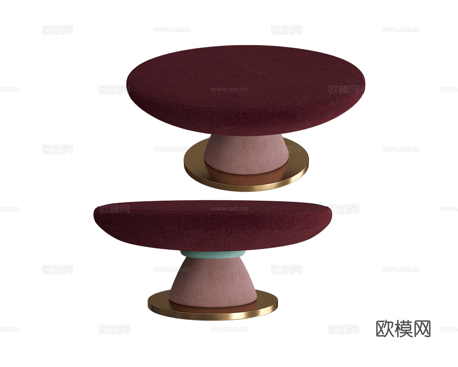 MISSANA意式茶几3d模型下载