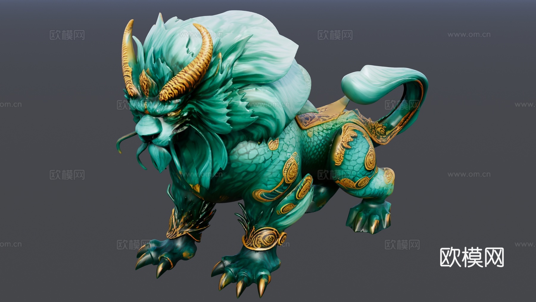 神兽貔貅摆件su模型