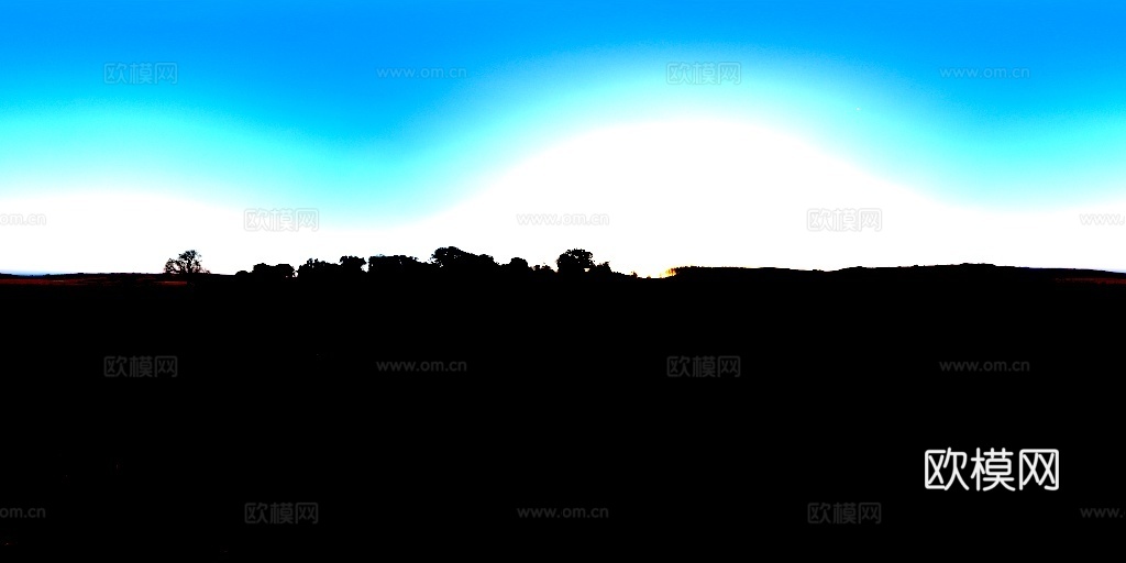 白天窗外风景户外hdr