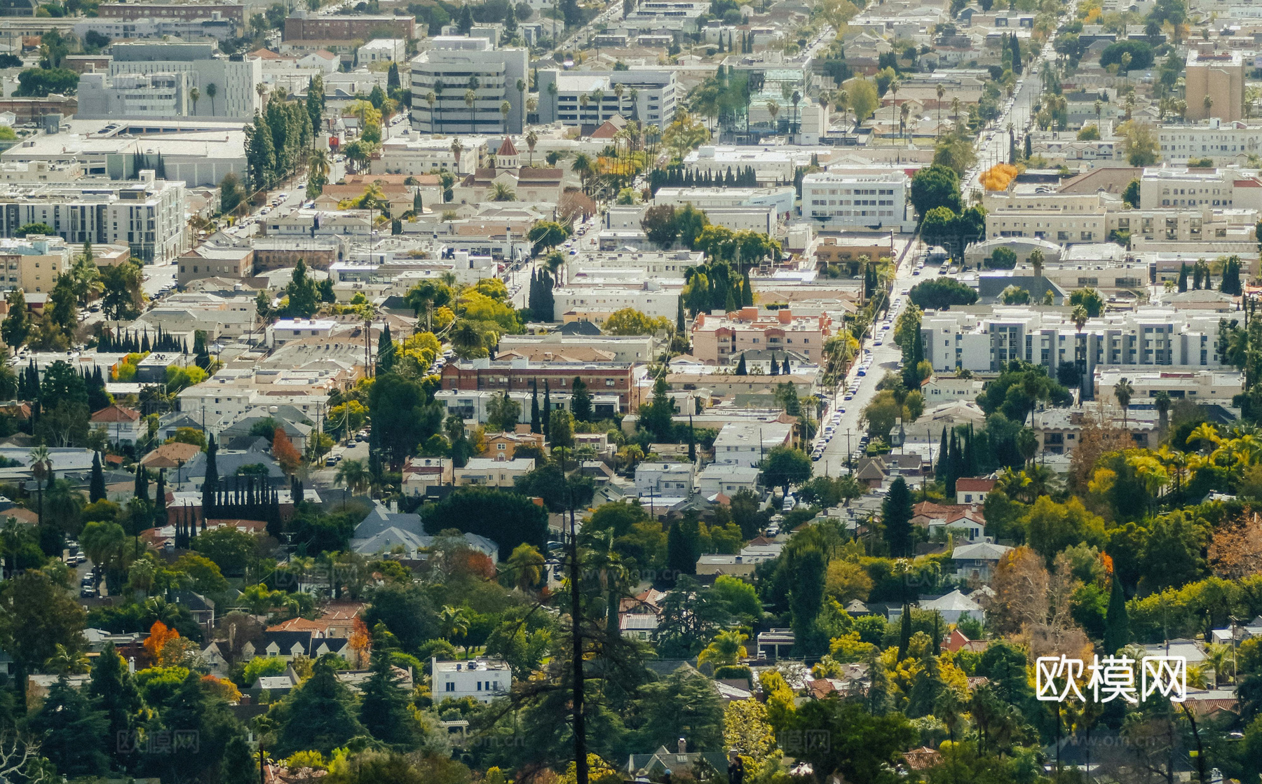 白天城市外景下载