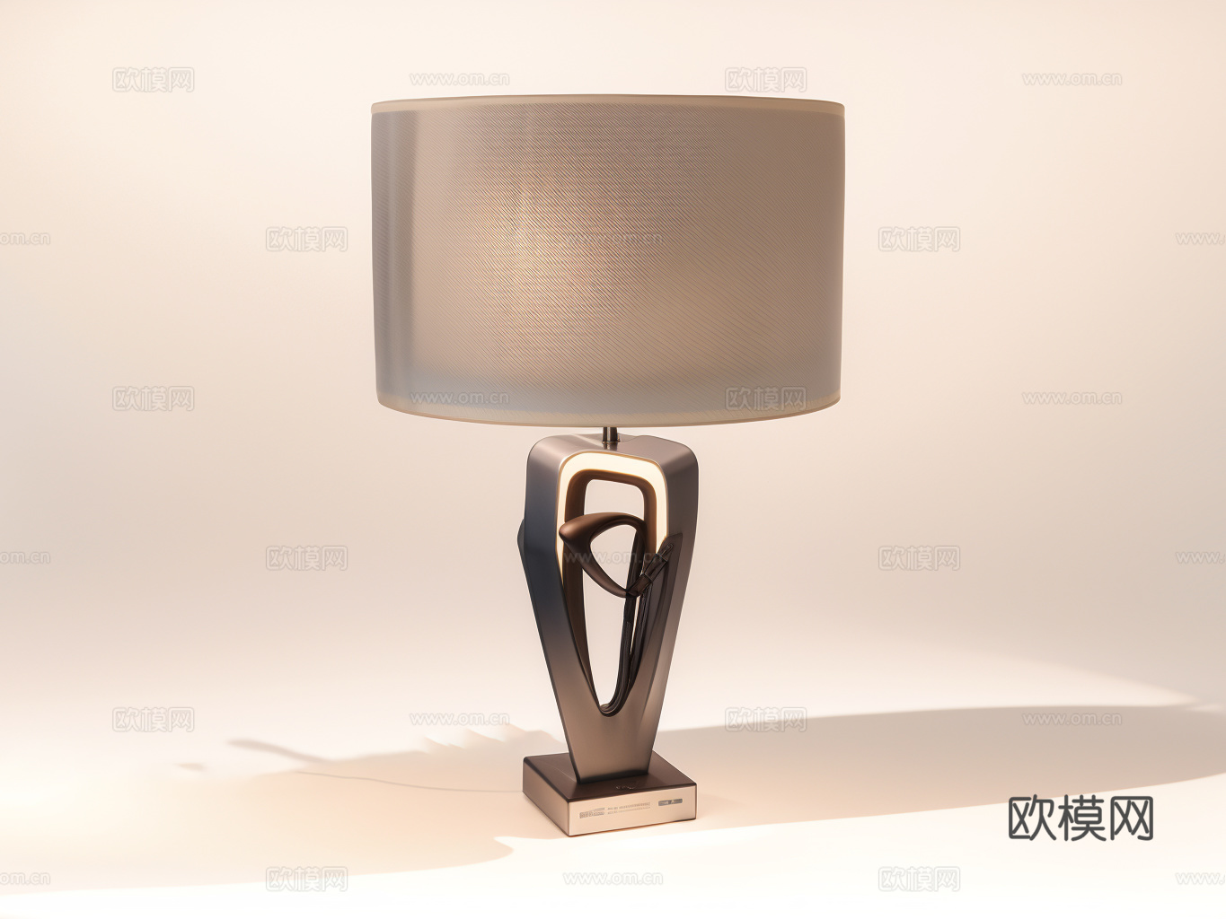 台灯su模型