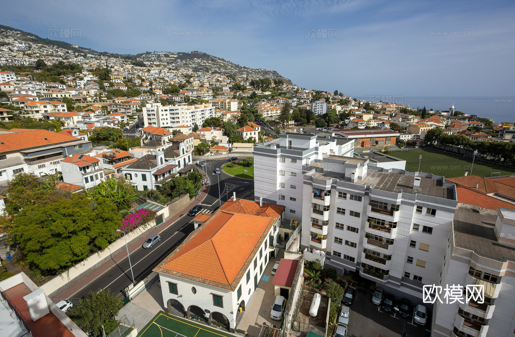 白天城市外景下载