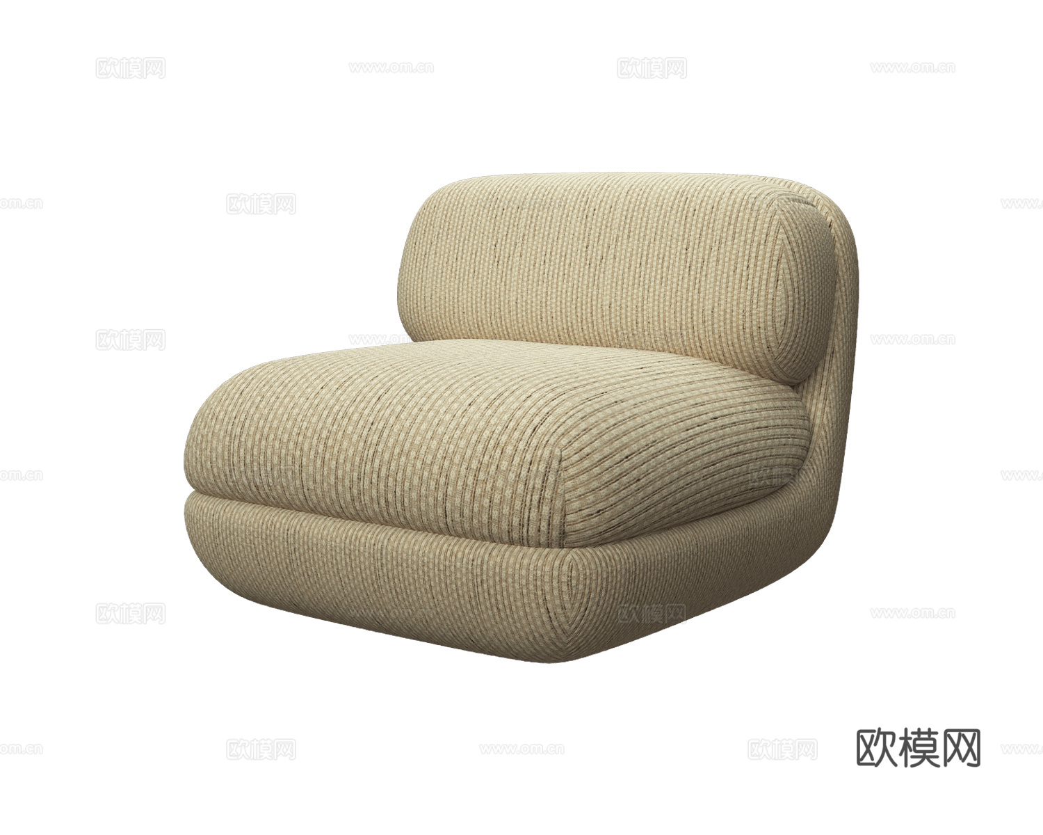 Mambo Unlimited Ideas 懒人沙发3d模型下载（渲染图2）