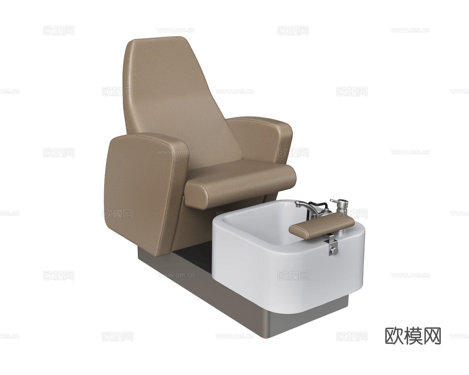Nelson Mobilier 洗脚椅免费3d模型下载（渲染图1）